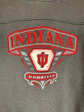 Load image into Gallery viewer, Vintage Indiana University Hoosiers Black Embroidered Crewneck Sweatshirt: Medium
