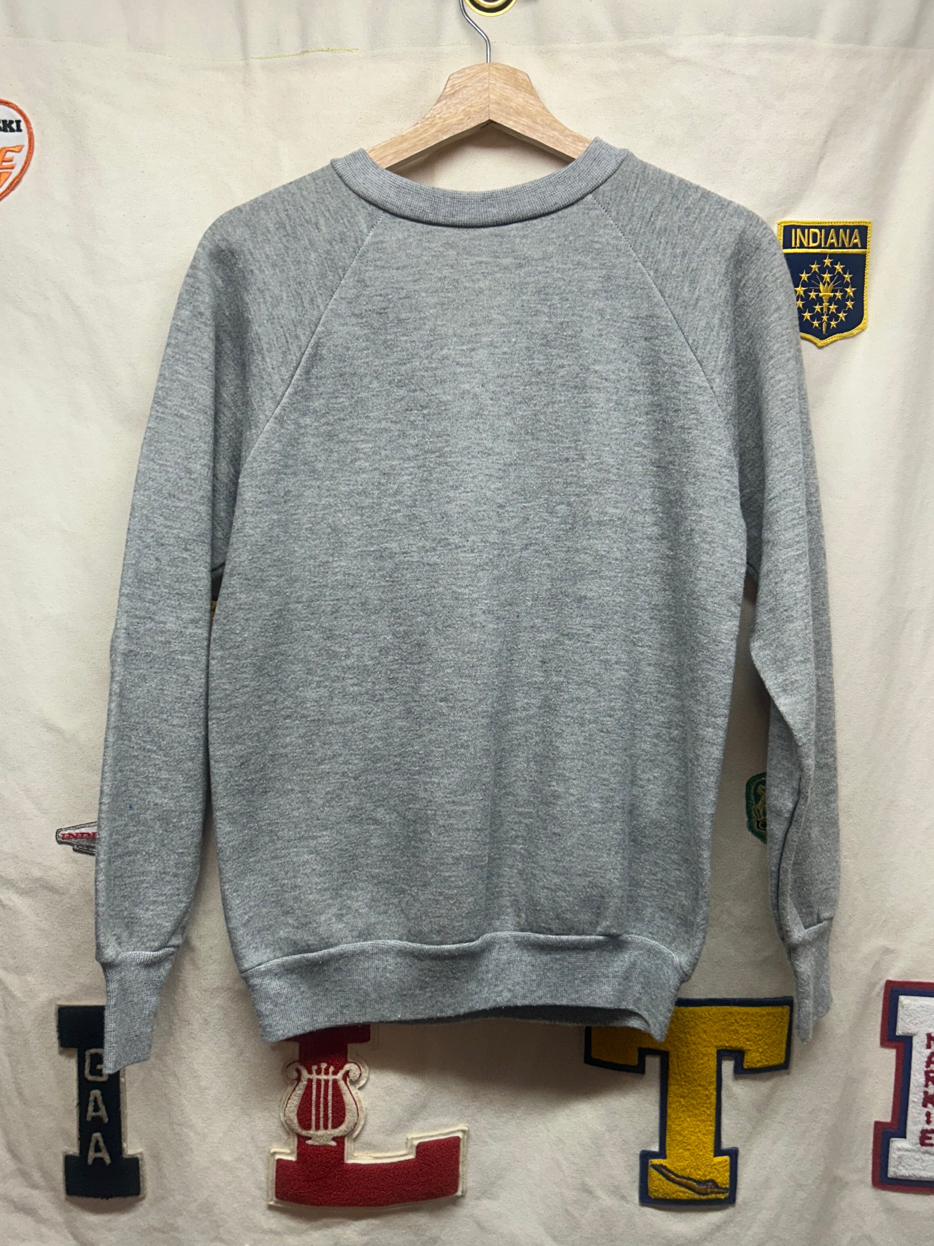 Vintage 1985 Chicago Bears Super Bowl XX Champions Grey Crewneck: Small