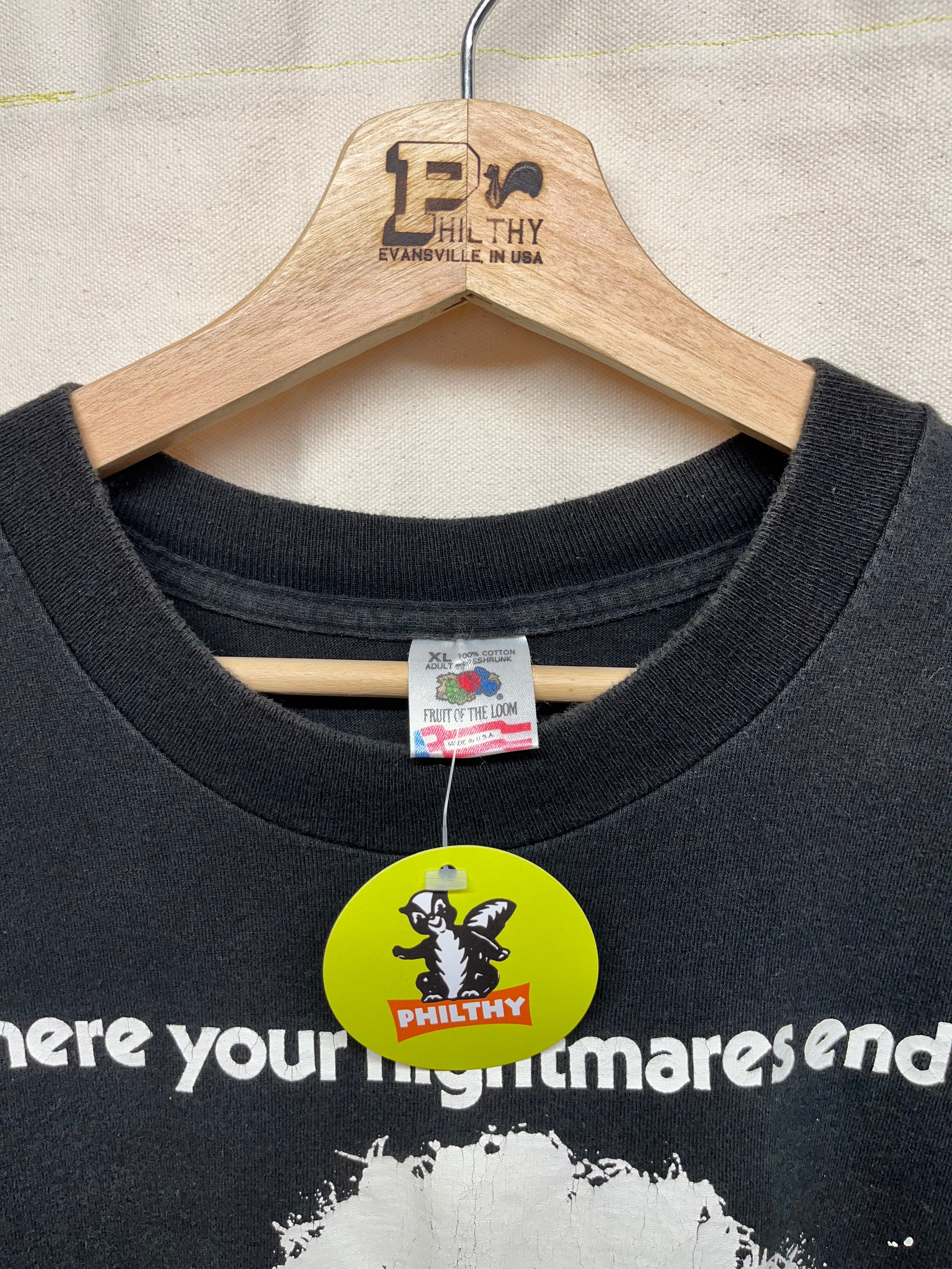 Vintage Eraserhead Horror Movie David Lynch Promo Black 90s T-Shirt: XL