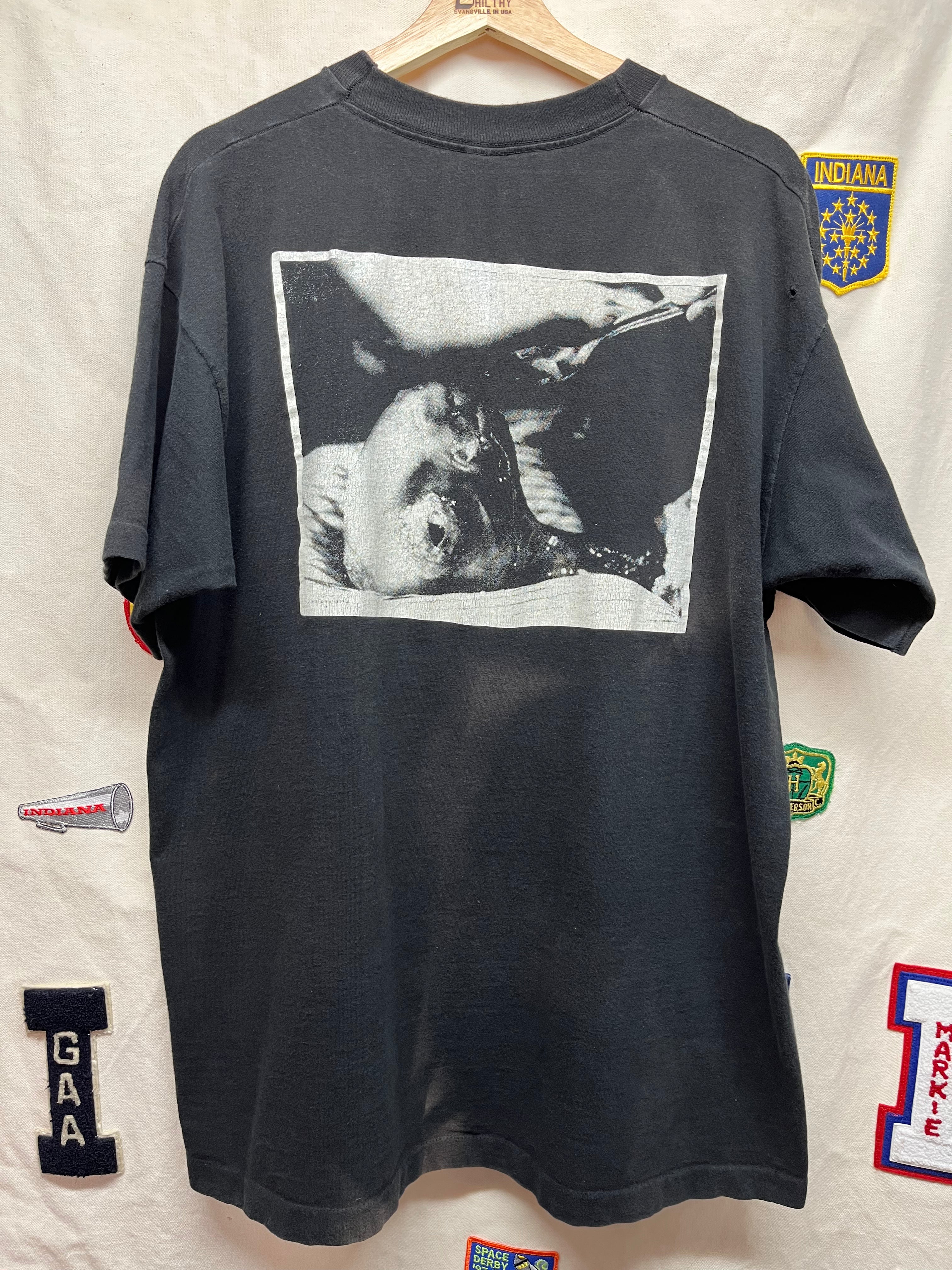 Vintage Eraserhead Horror Movie David Lynch Promo Black 90s T-Shirt: XL