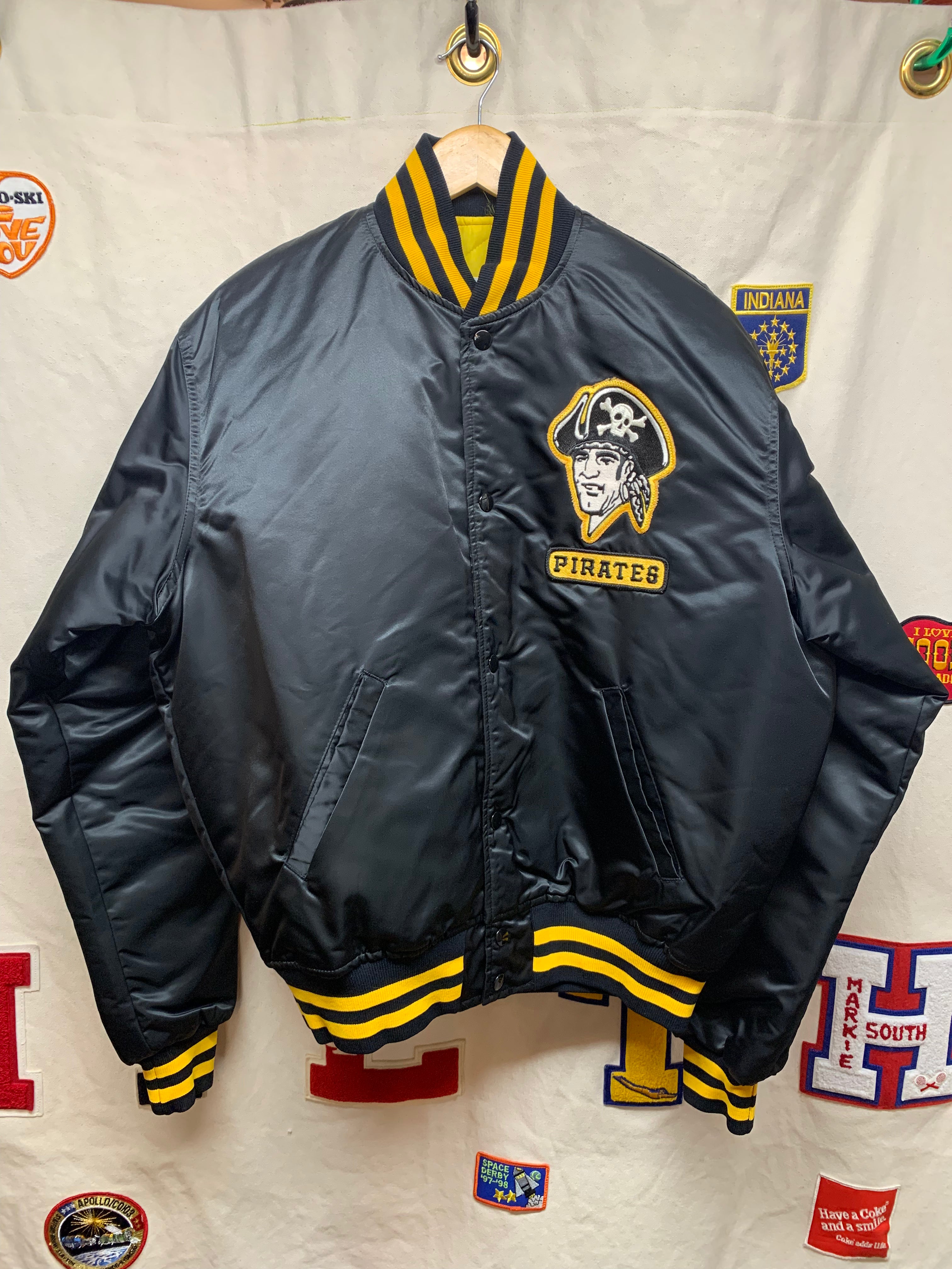 Vintage Starter MLB Pittsburgh Pirates Satin Baseball Jacket Large