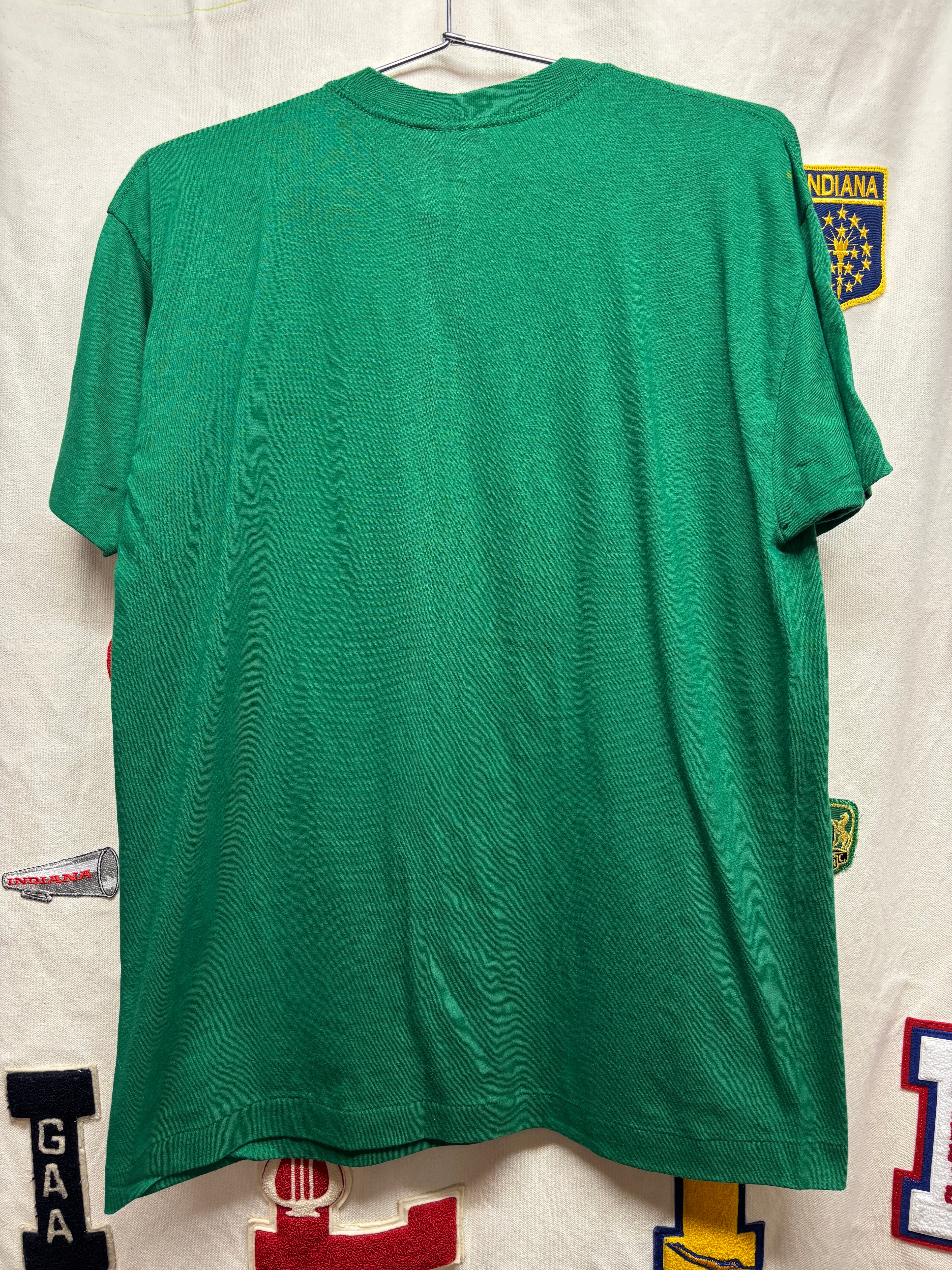Vtg Notre Dame Fighting Irish 1977 National Champs T-Shirt: XL