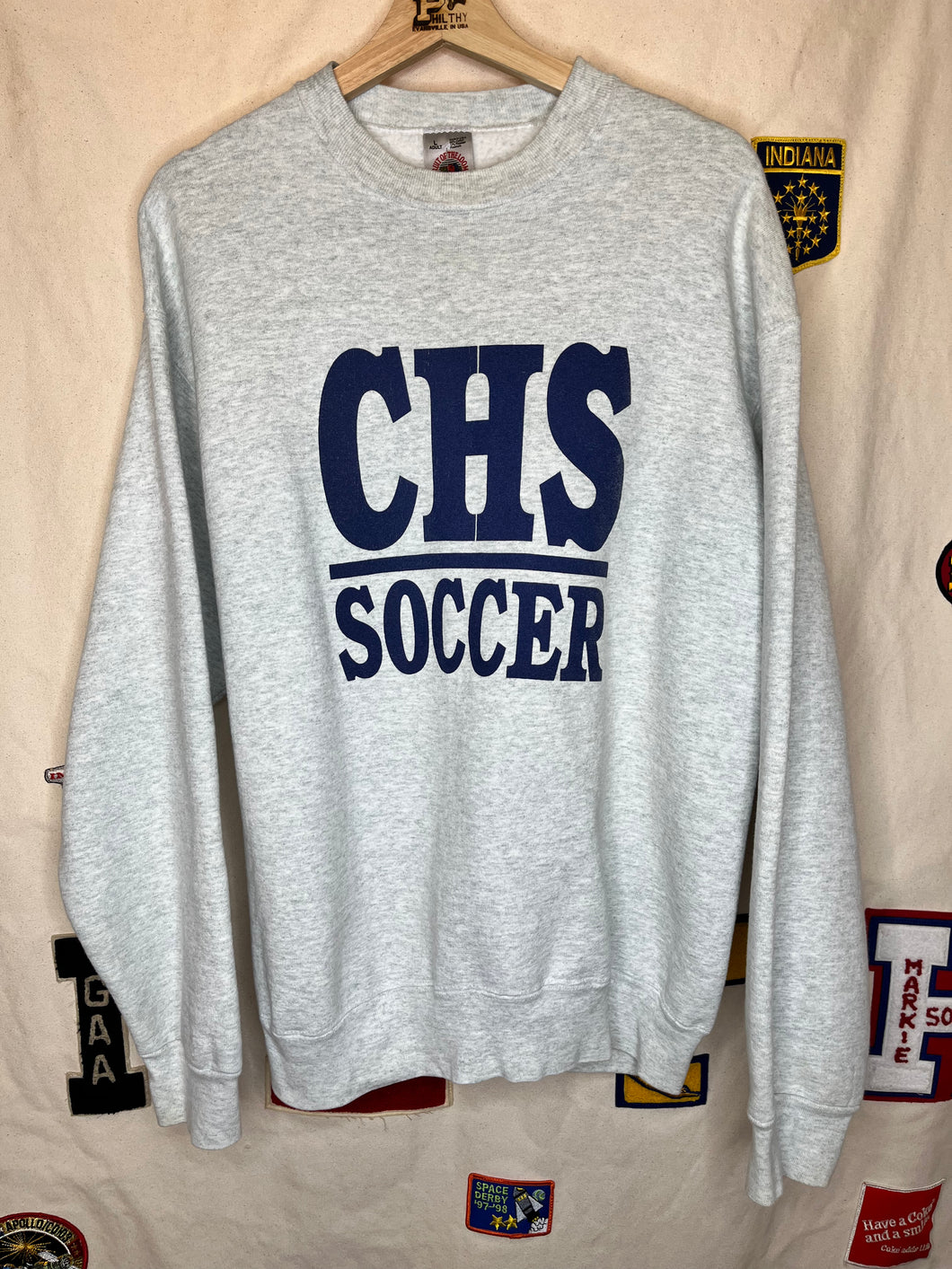 Vintage CHS Soccer Castle High School Newburgh, Indiana Crewneck Sweatshirt: Large
