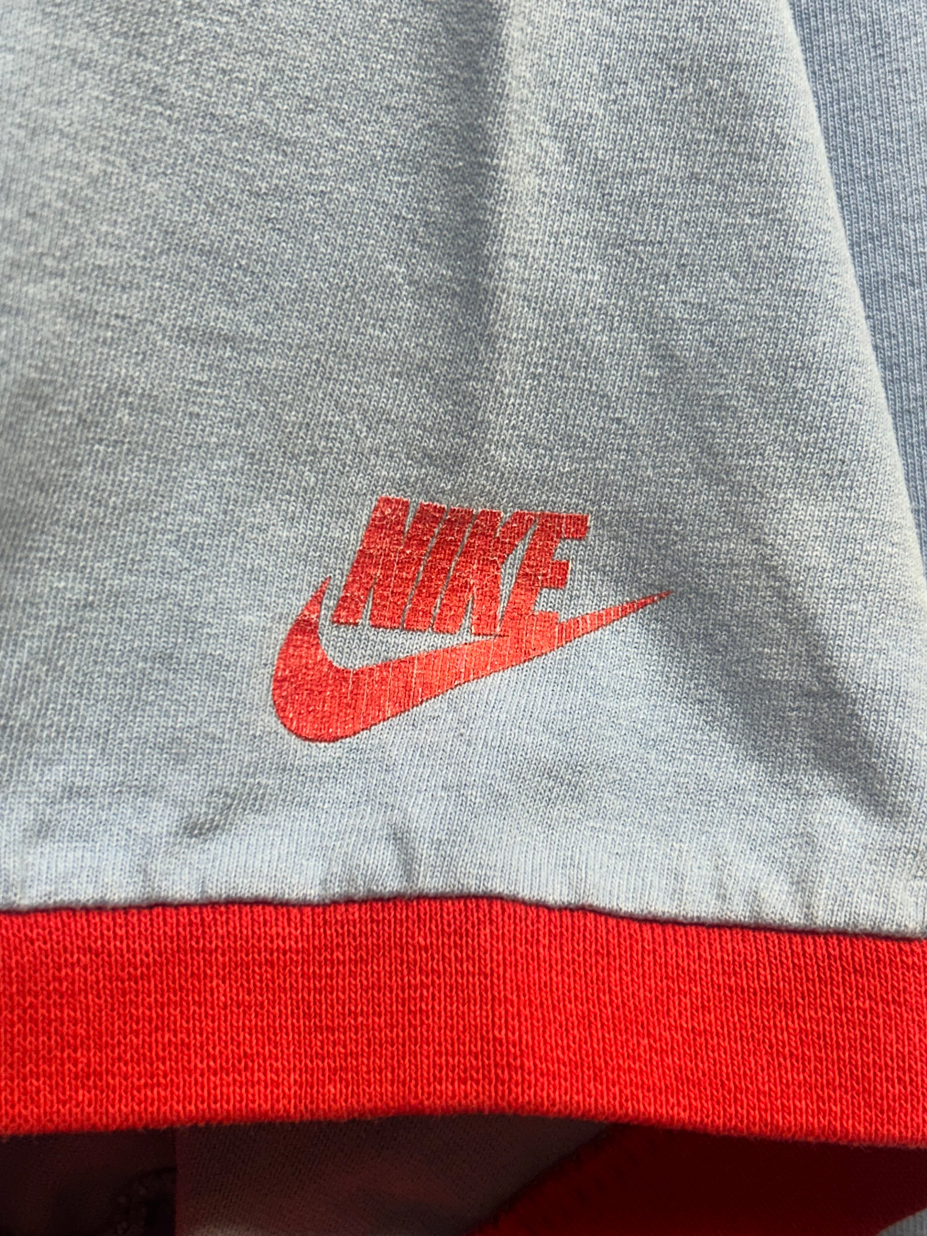 Vintage St. Louis Cardinals Nike Baseball Blue/Red Ringer T-Shirt: L