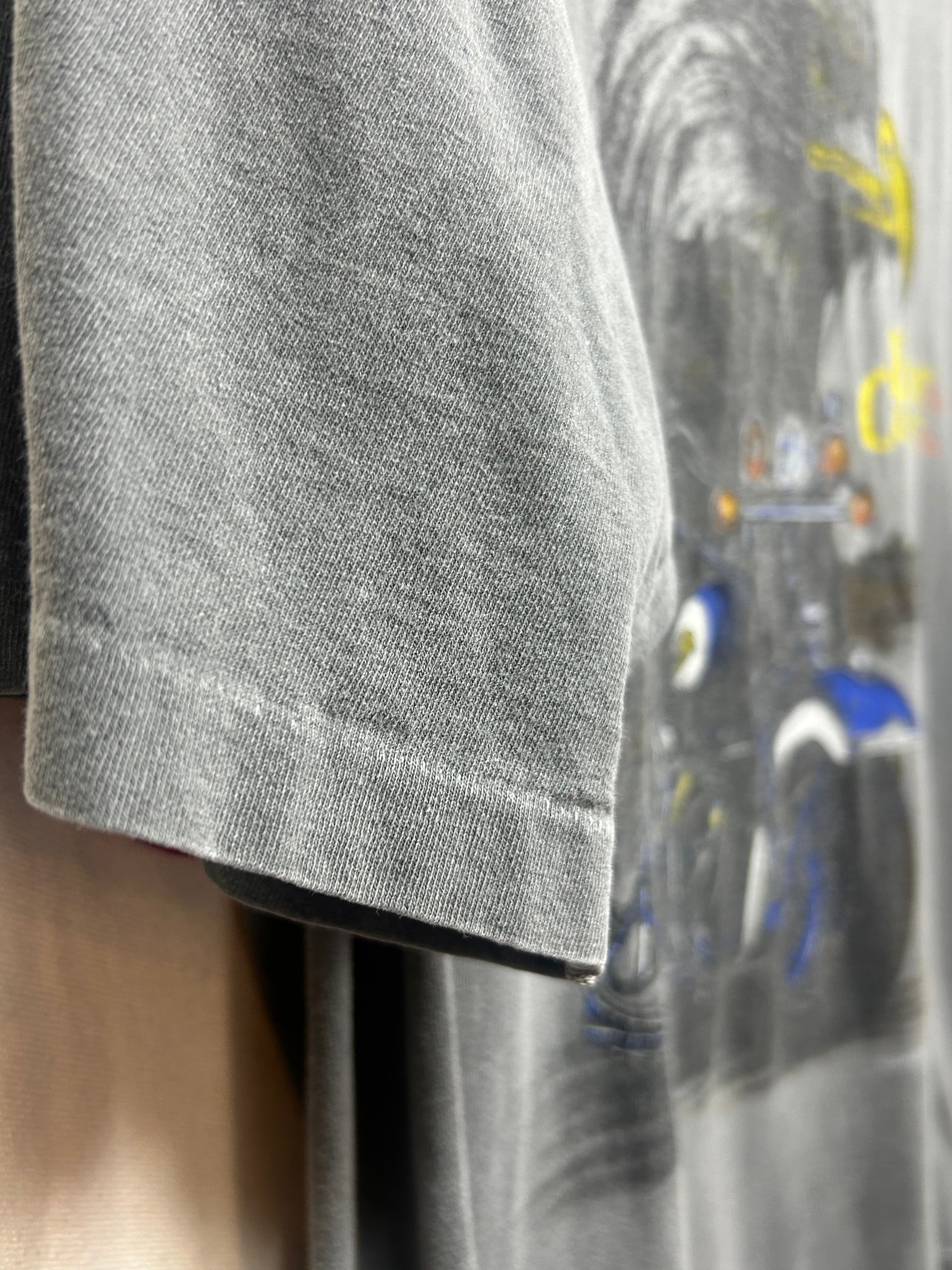 Vintage 90s Harley Davidson Motor Cycles Desert Scene with Eagle T-Shirt: L