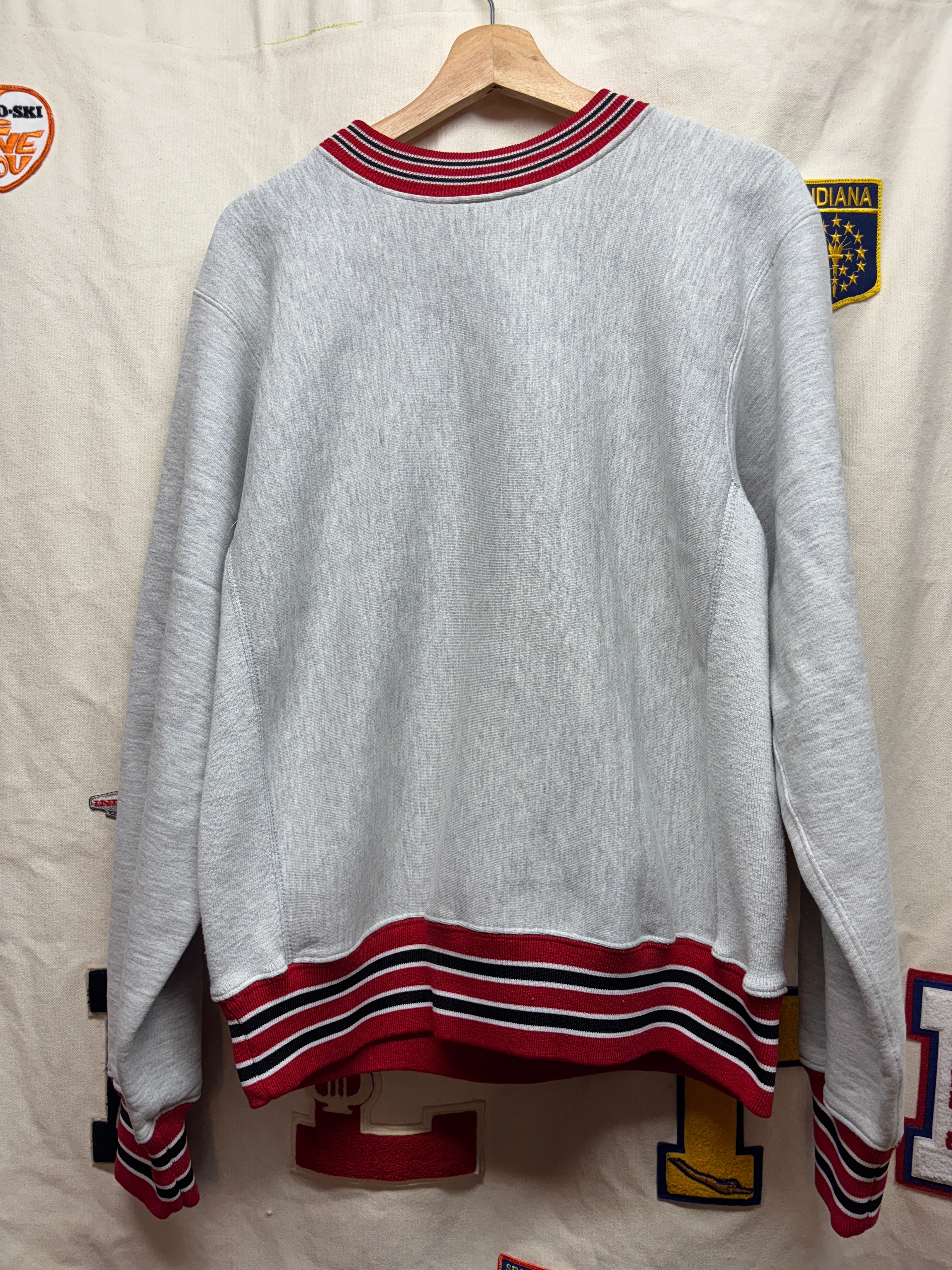 Vtg Southern Illinois University Edwardsville College Heavyweight Crewneck: L
