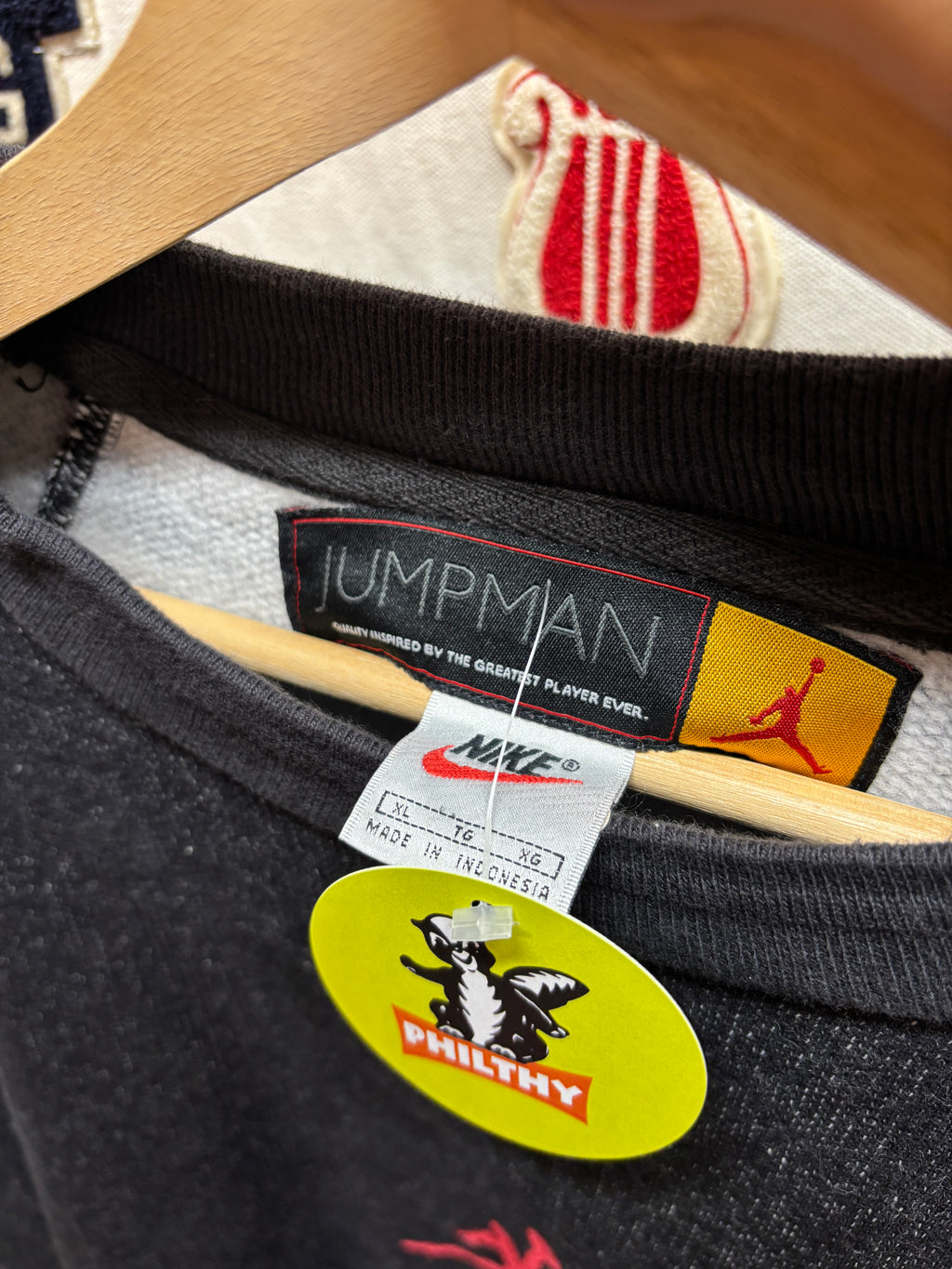 Vtg 90's Air Jordan Nike Heavyweight Crewneck Sweatshirt