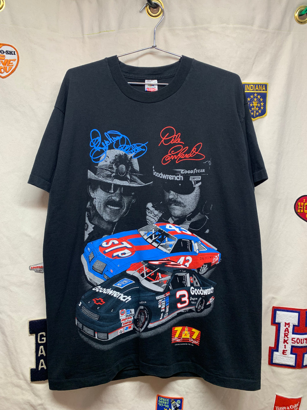 Vintage 1994 Fruit of the Looms Winston Cup Racing NASCAR Dale Earnhardt XL Shirt