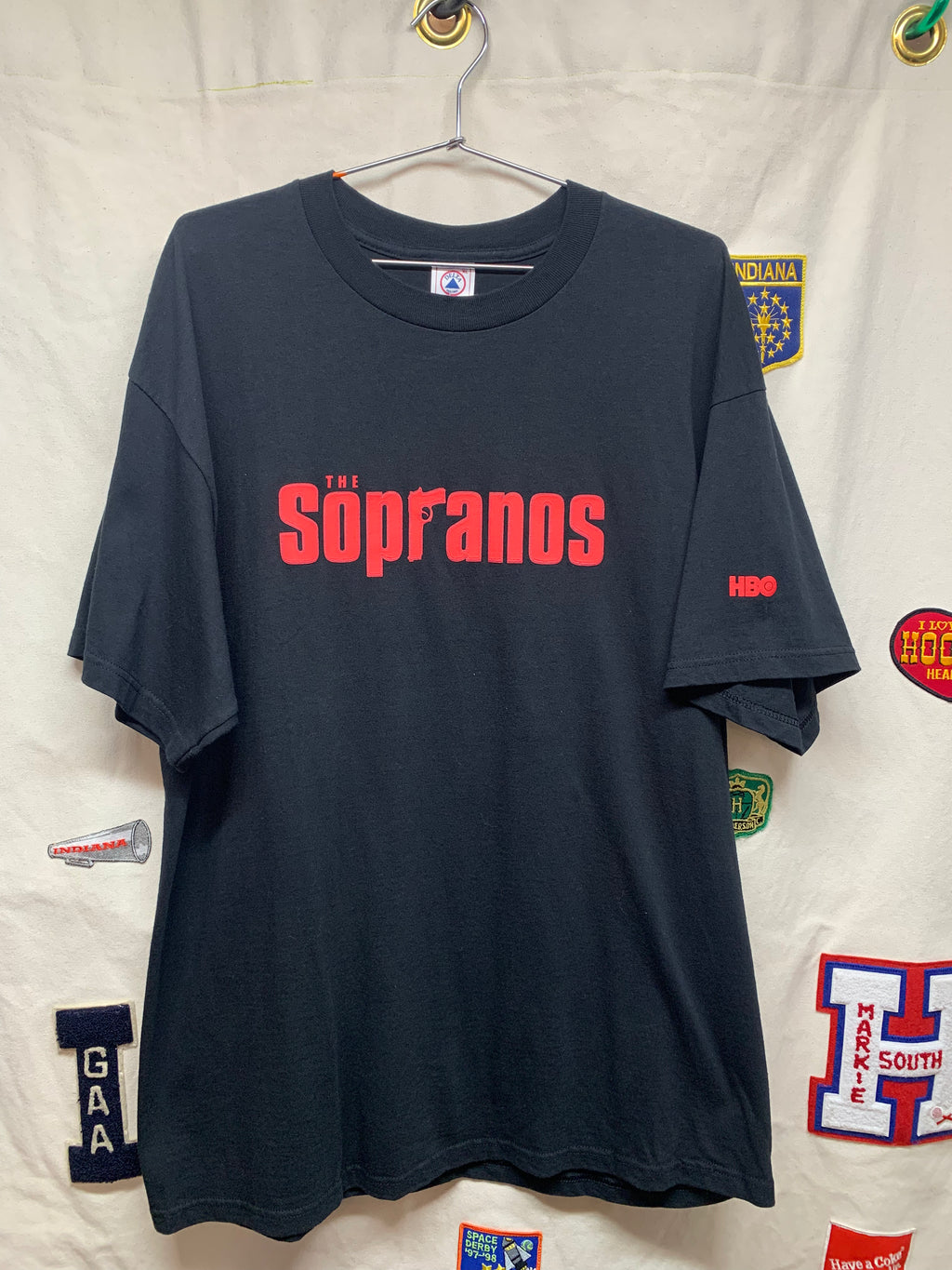 Vintage HBO Tv Show The Sopranos XL Promo Shirt