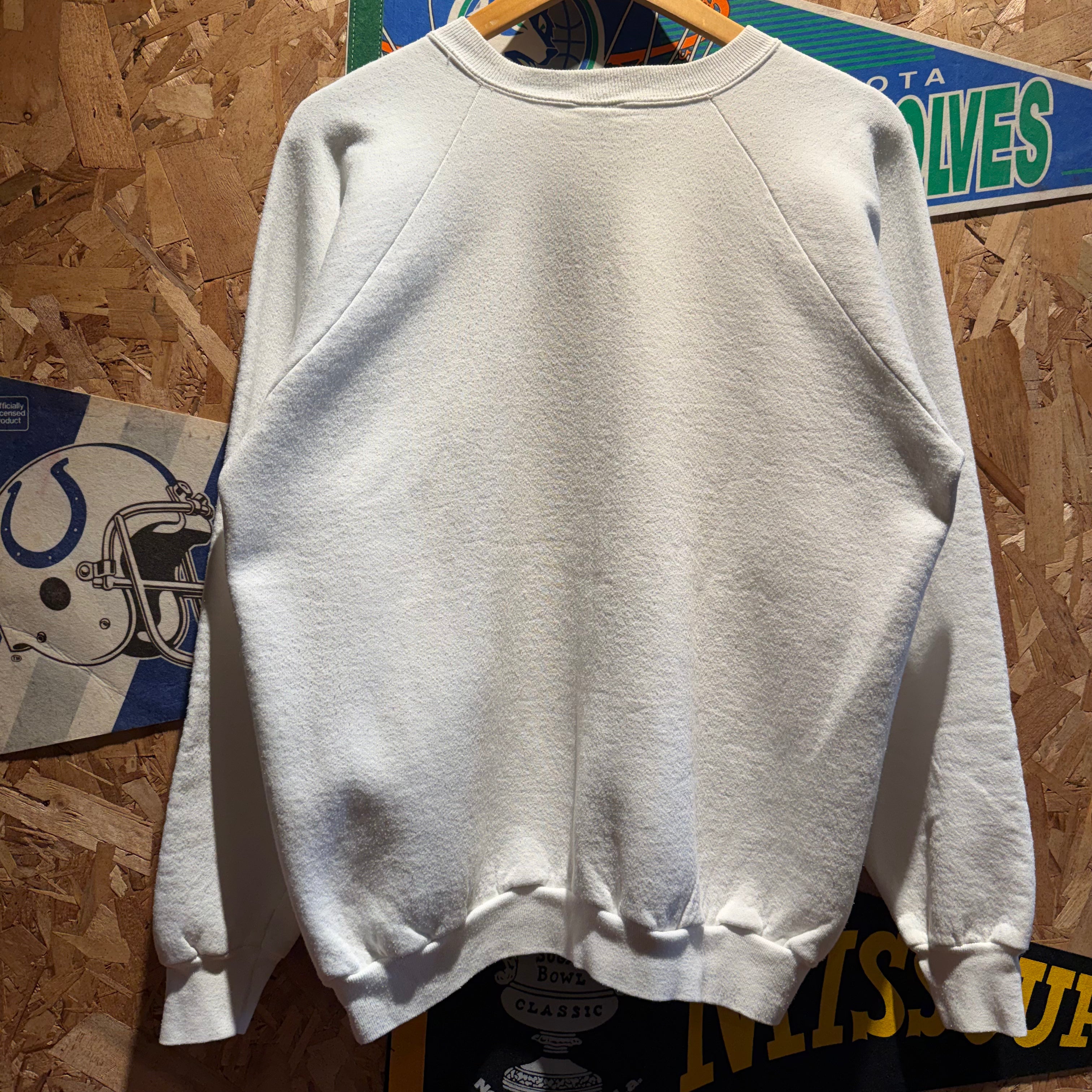Vintage Disney Beauty and The Beast Crewneck Sweatshirt: XL
