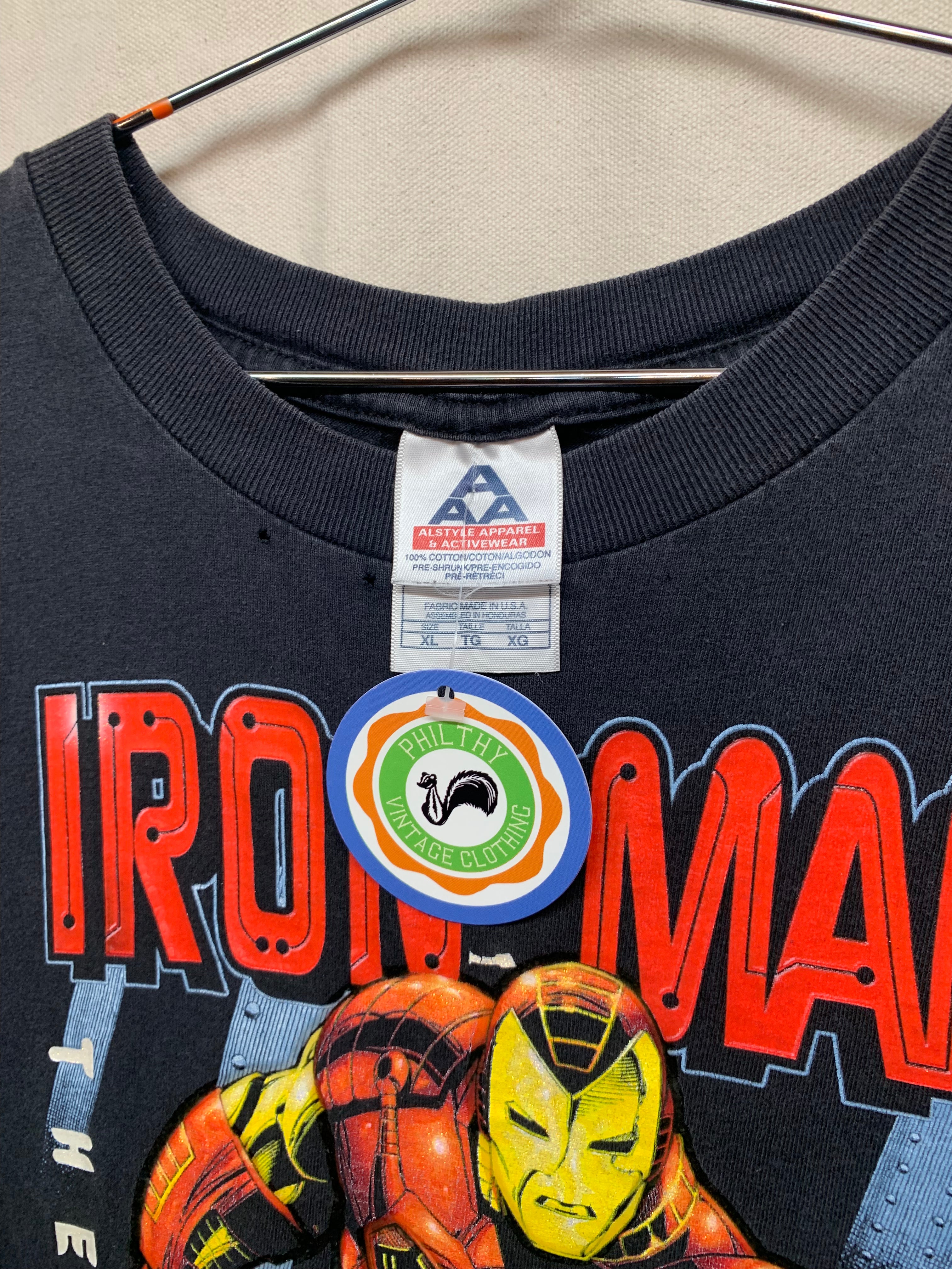 Vintage 2002 Marvel Comics The Incredible Iron Man XL Shirt