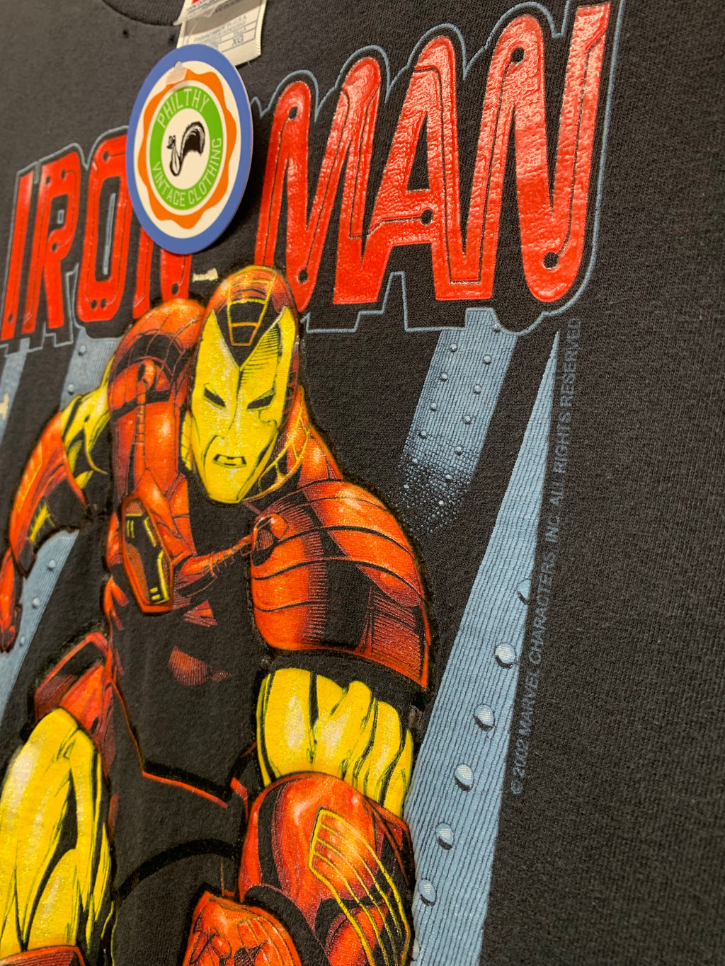 Vintage 2002 Marvel Comics The Incredible Iron Man XL Shirt