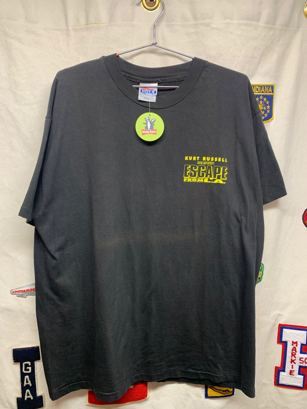 Vintage John Carpenter Escape From LA Movie Promo Shirt XL