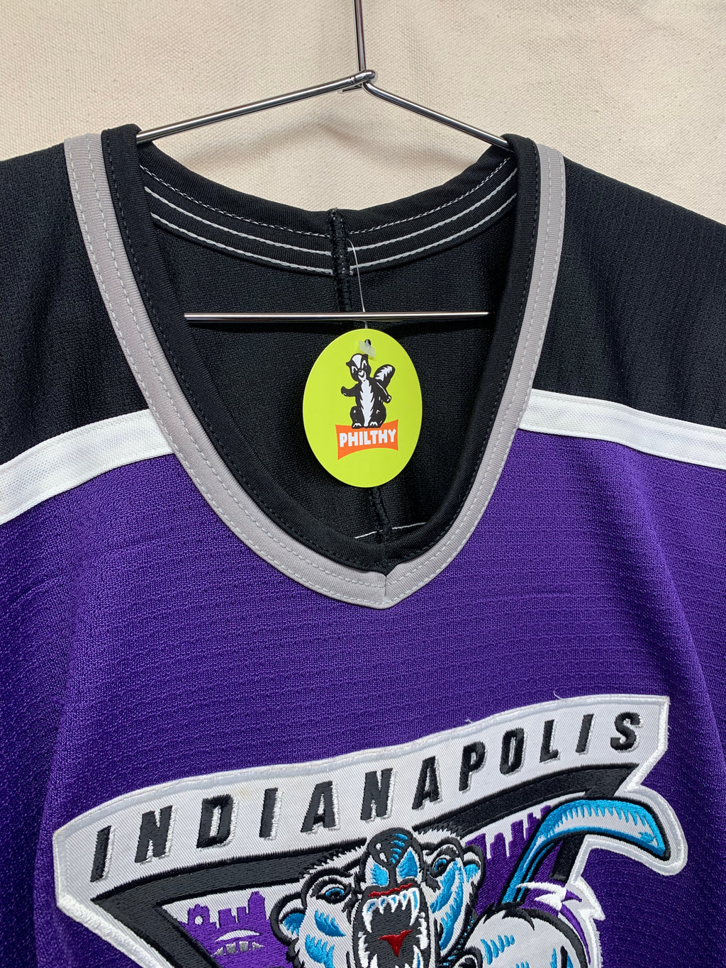 Vintage Indianapolis Ice Hockey Jersey XL