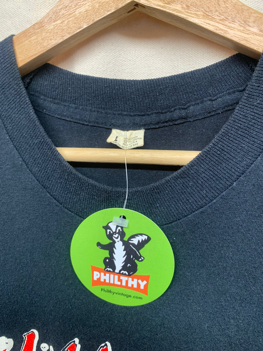 Vintage 80s Motley Crue Dr. Feel Good Metal Rock Band Tour Music Large Shirt Screen Stars