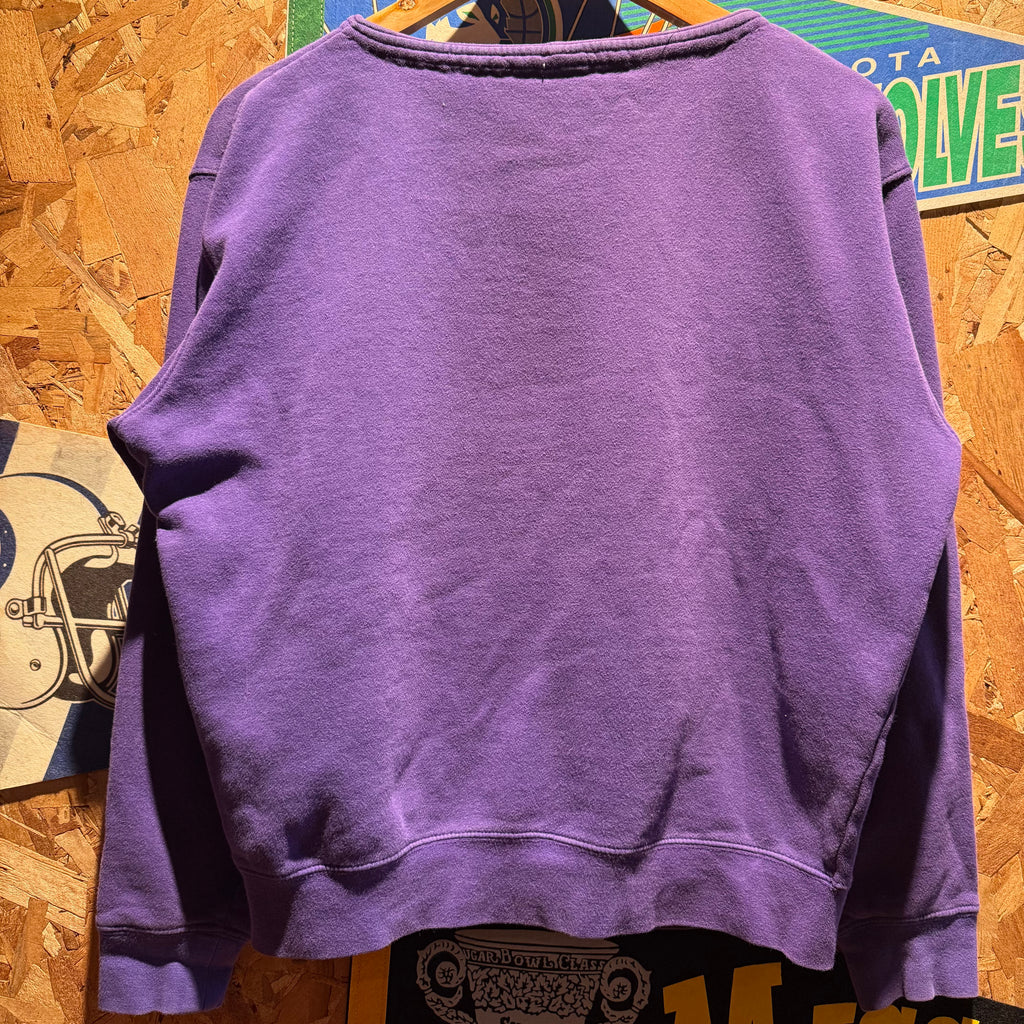 Vintage University of Evansville Purple Aces Sweatshirt: S