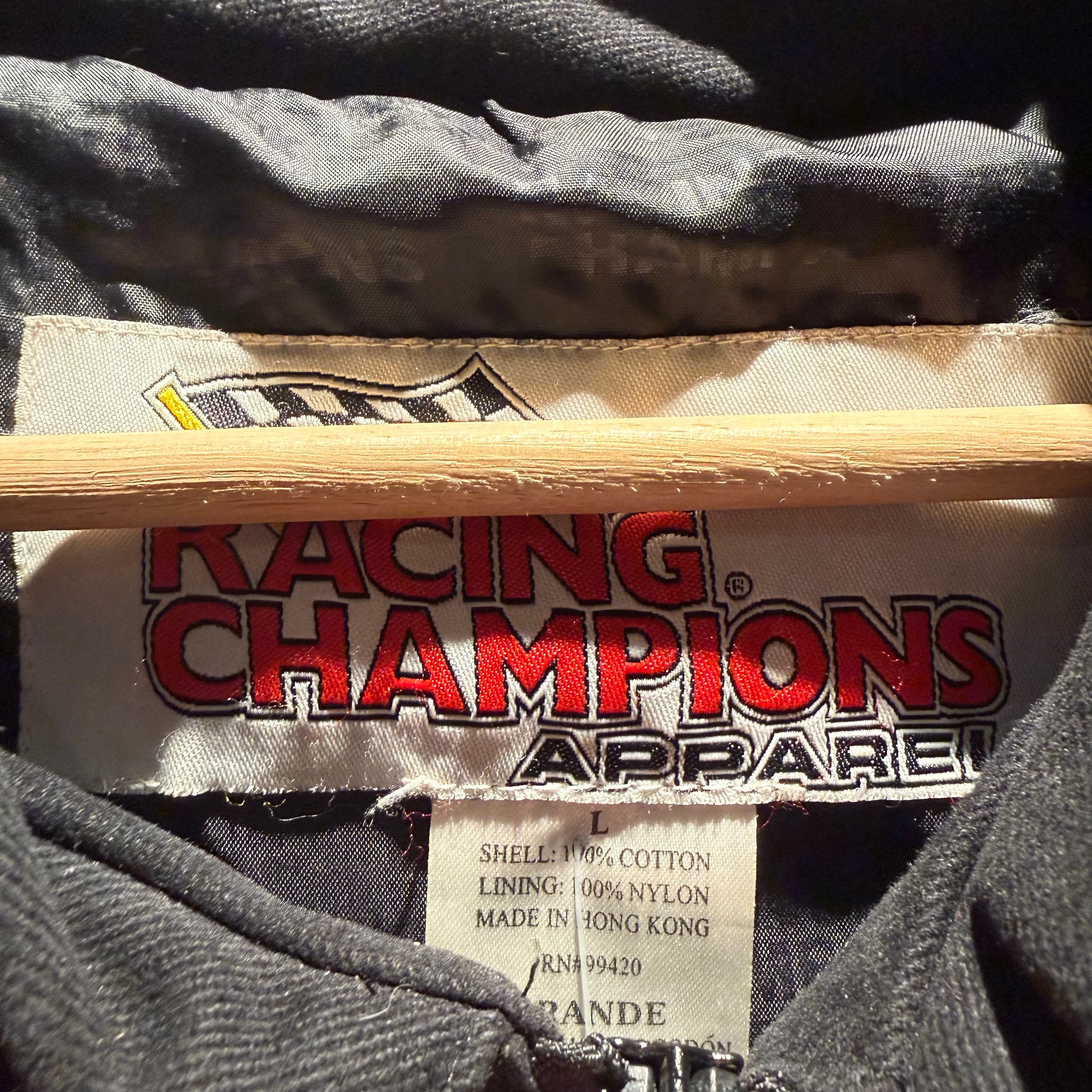 Vintage NASCAR Ford Racing Champions Jersey Jacket: L