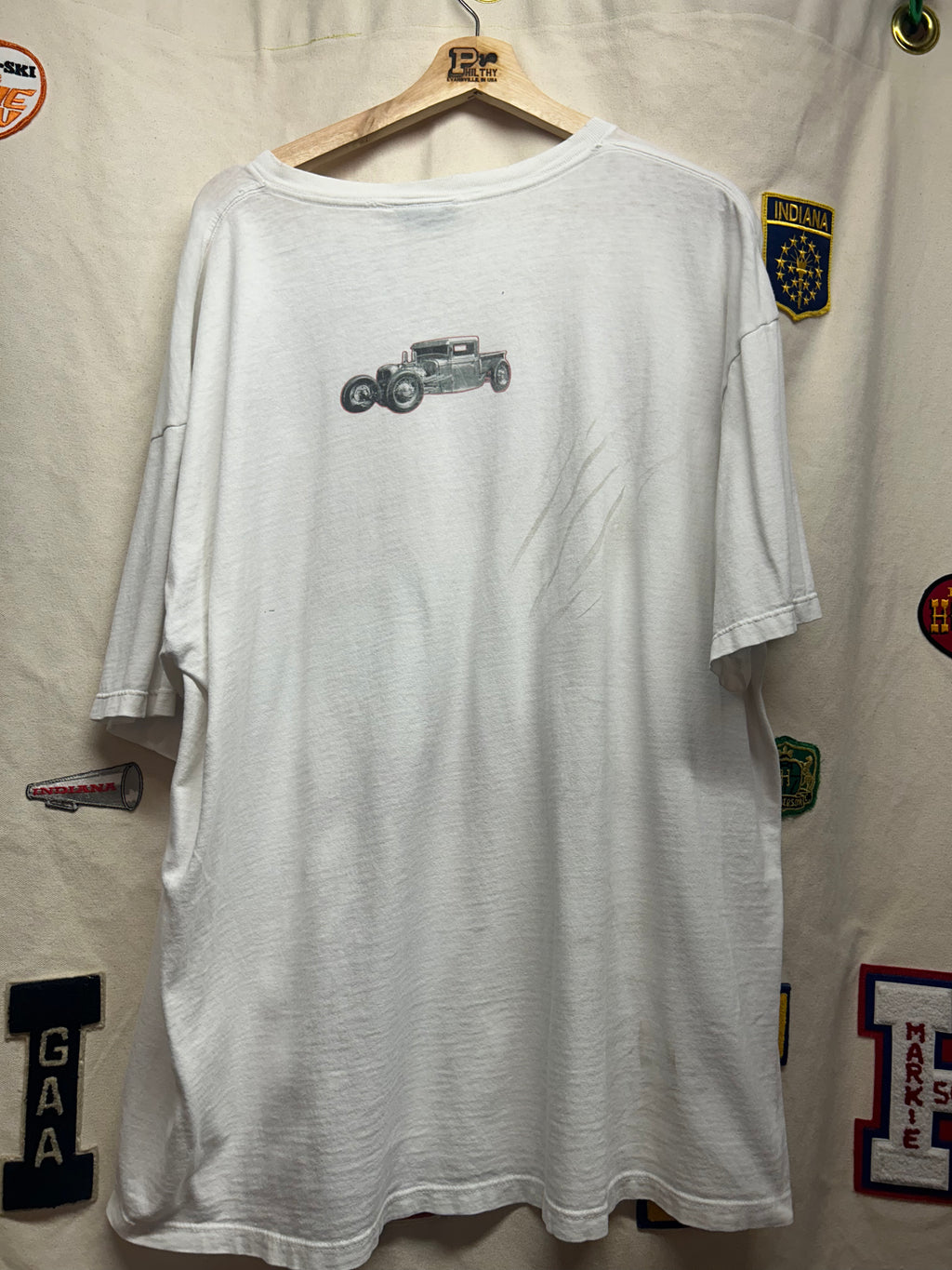 Vintage "ZZ Top Bad" Hot Rod 1999 Giant Concert Band Tee: XXL