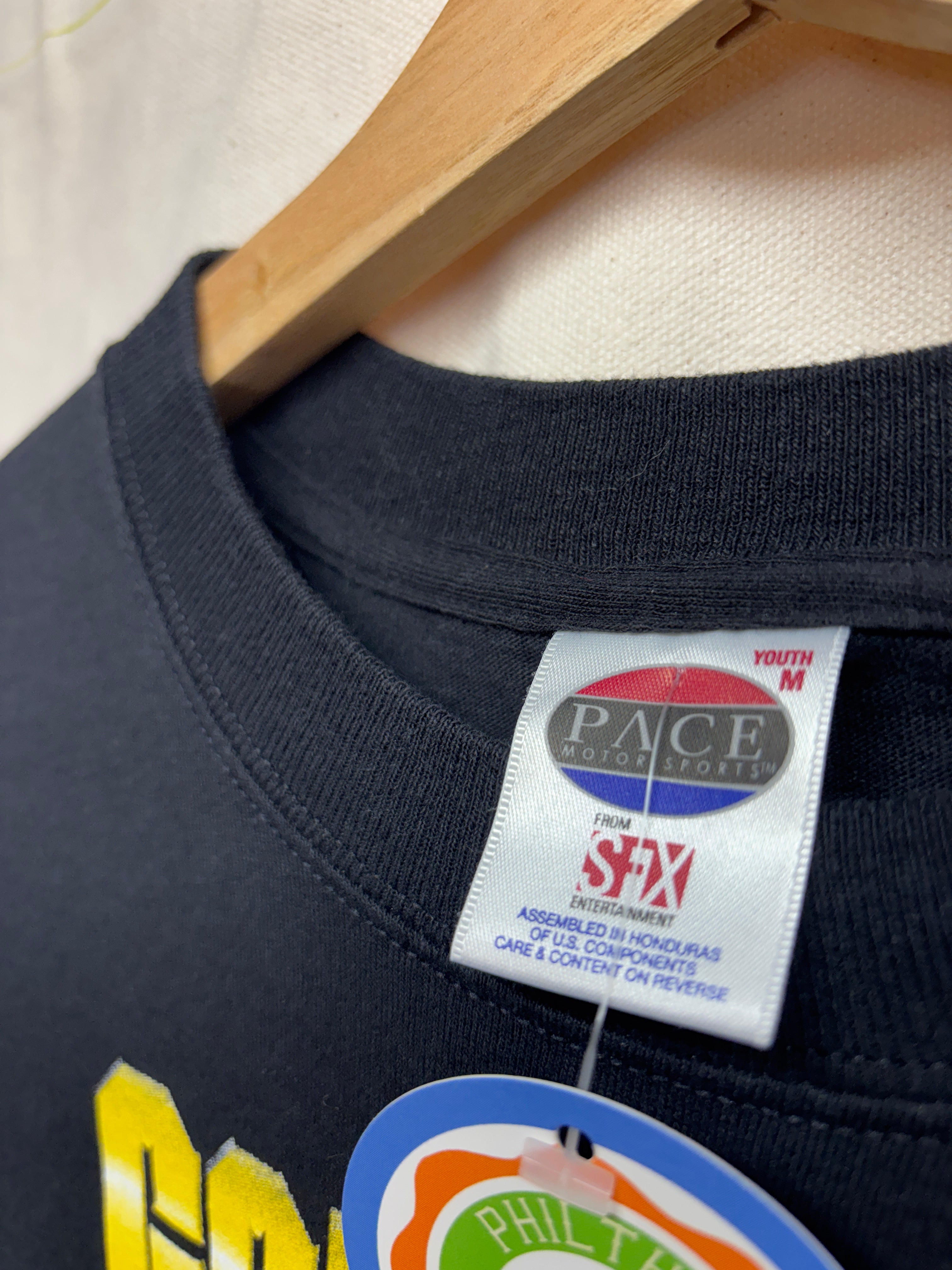 Vintage WCW Goldberg Monster Truck Who's Next Pace Motorsports Wrestling T-Shirt: Youth Medium