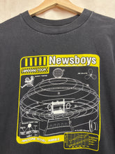 Load image into Gallery viewer, Vintage Newsboys Airdome Concert Tour 2000 Black T-Shirt: Medium

