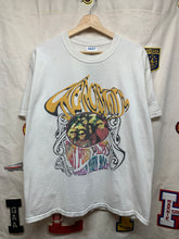 Load image into Gallery viewer, Vintage 2001 Aerosmith Just Push Play World Tour Rock T-Shirt: XL

