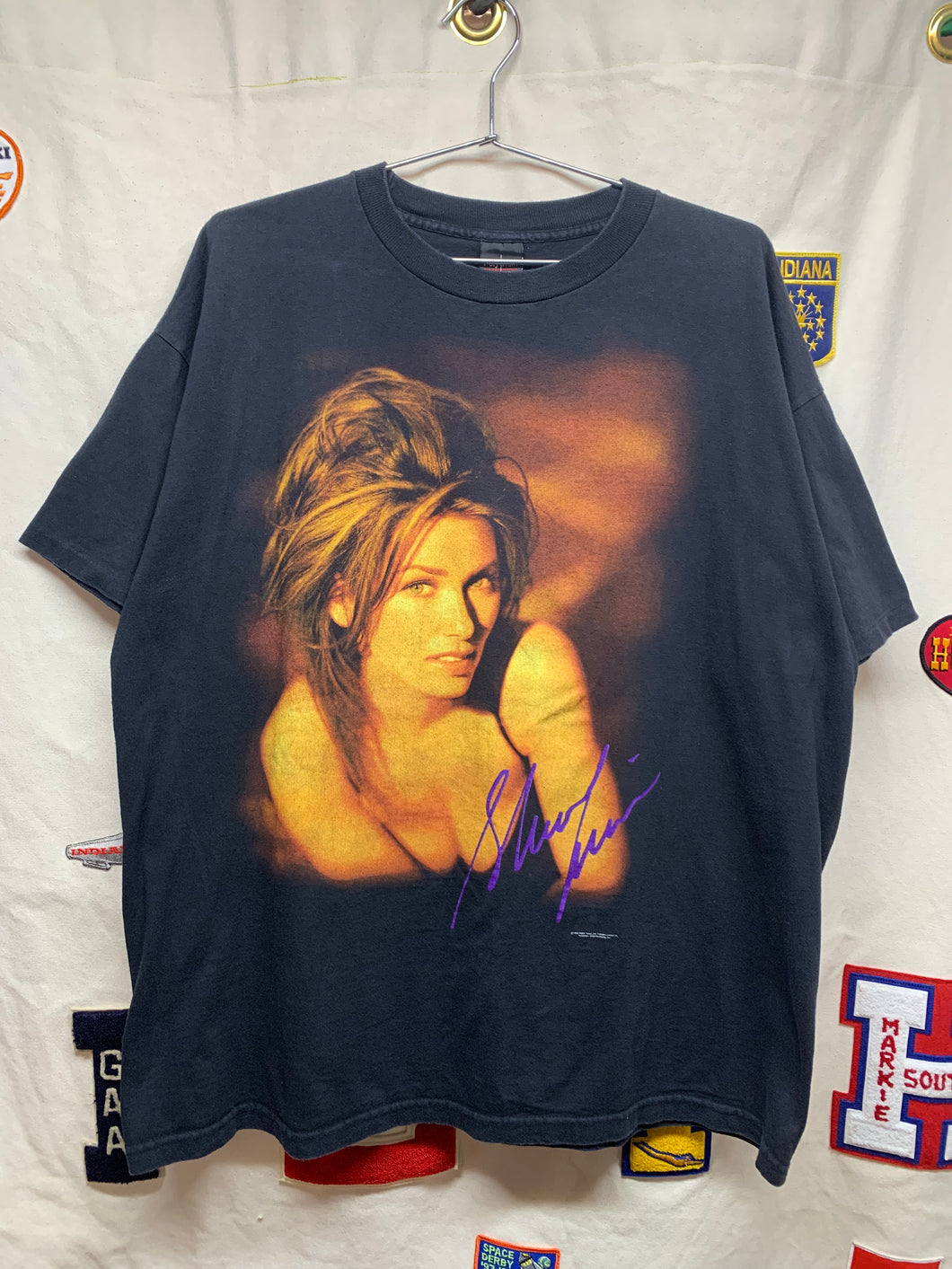 Vintage Shania Twain 1998 PolyGram Music Tour T-Shirt XL