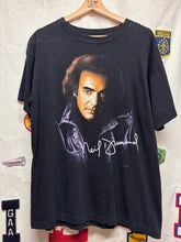 Load image into Gallery viewer, Vintage Neil Diamond Big Face 1996 U.S. Concert Tour Black T-Shirt: Large

