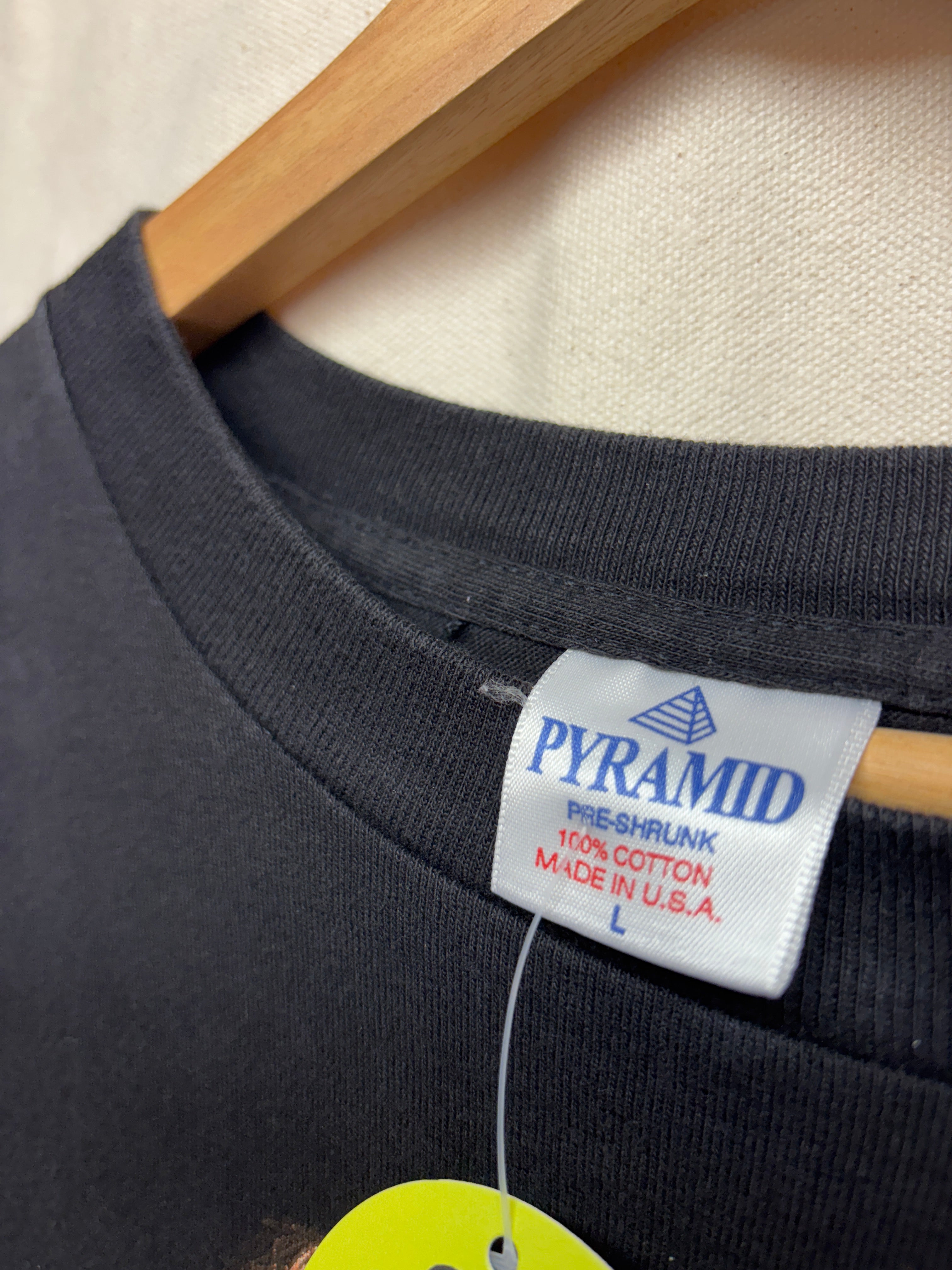 Vintage Neil Diamond Big Face 1996 U.S. Concert Tour Black T-Shirt: Large