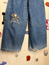 Load image into Gallery viewer, Vintage JNCO Jeans Skull Baggy Blue Denim Pants Y2K Skate: 34x32

