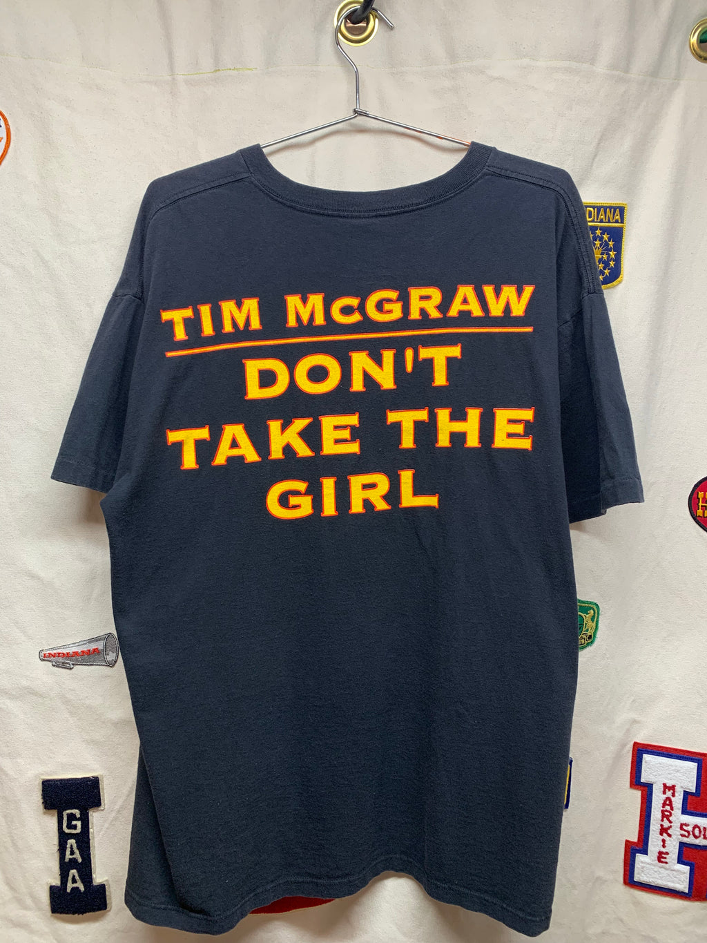 Vintage 1994 Tim Mcgraw Dont Take The Girl Country Music Tour T-Shirt: XL