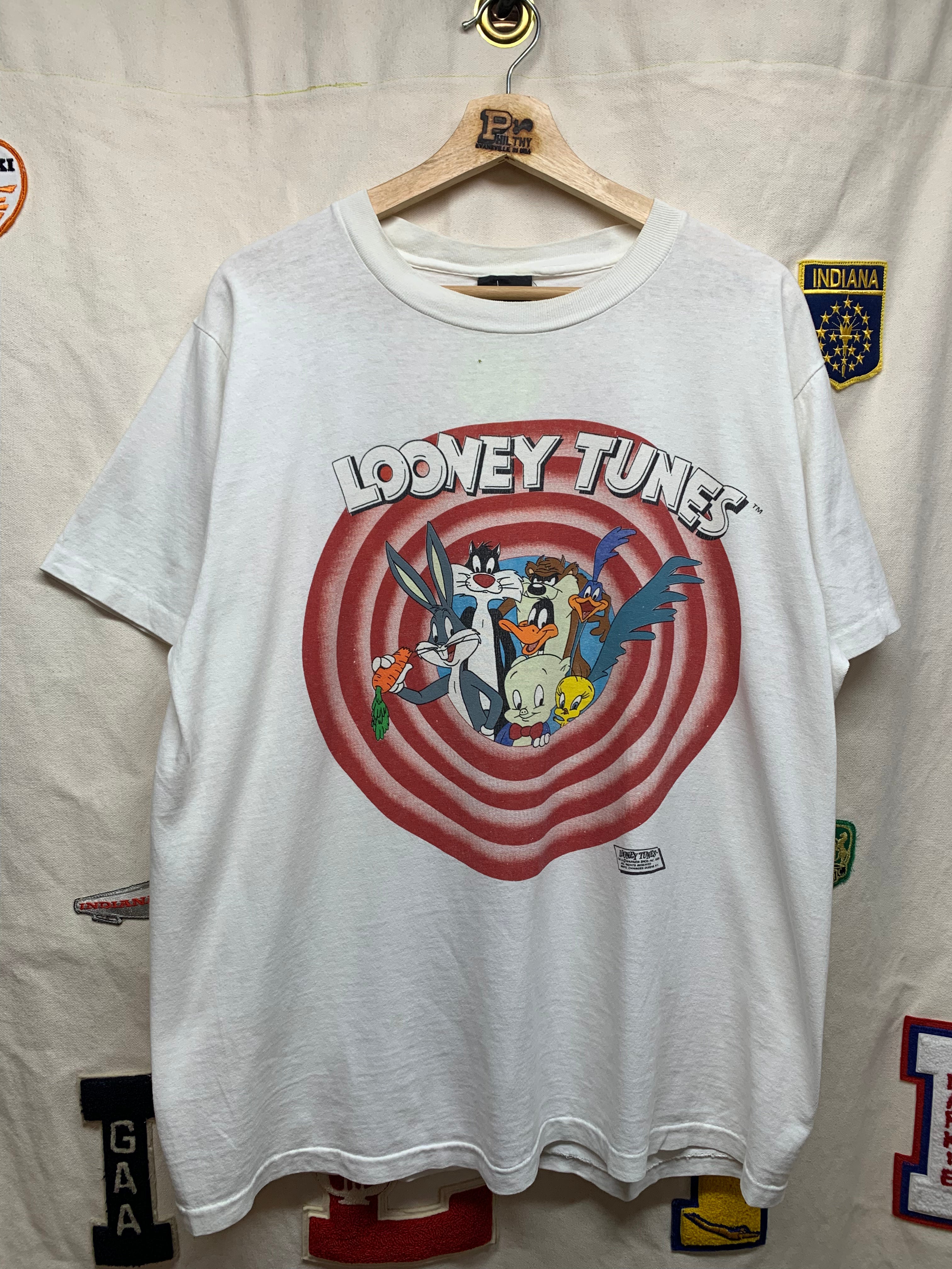 Vintage Looney Tunes Warner Bros Cartoons Changes T-Shirt: Large