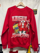 Load image into Gallery viewer, Vintage 1988 USL Ragin Cajuns Bulldogs Party Crewneck Sweatshirt: Large
