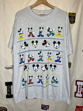 Load image into Gallery viewer, Vintage Mickey Mouse Disney Big Print T-Shirt: XL
