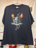 Vtg Pirates of the Caribbean Sailors Grave Movie Disney T-Shirt: XL