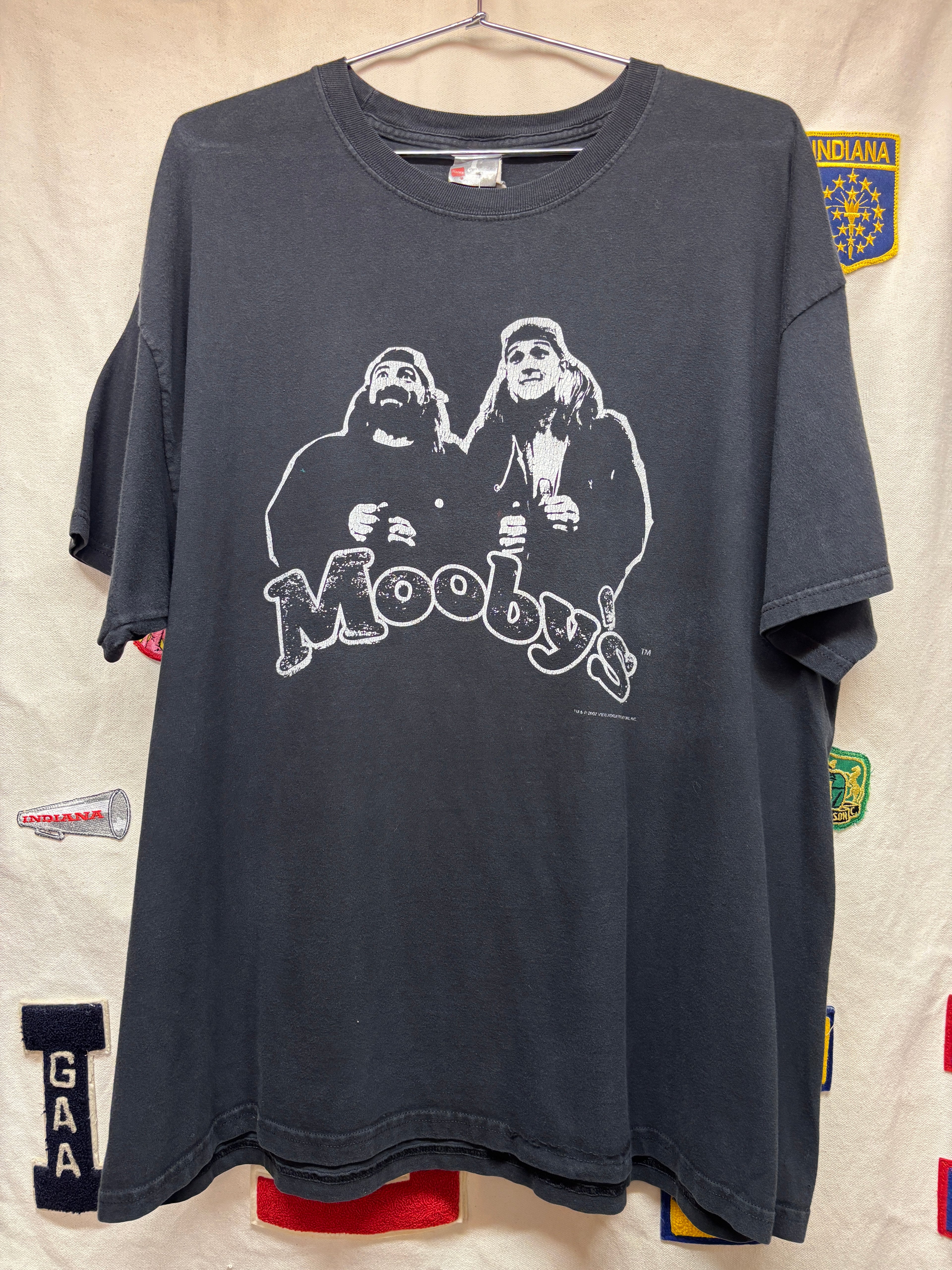 Vtg Mooby's Clerks Jay and Silent Bob Kevin Smith Movie T-Shirt: XXL