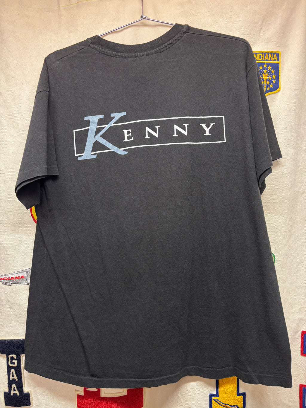 Vtg Kenny Rogers Big Face Country Music T-Shirt: XL