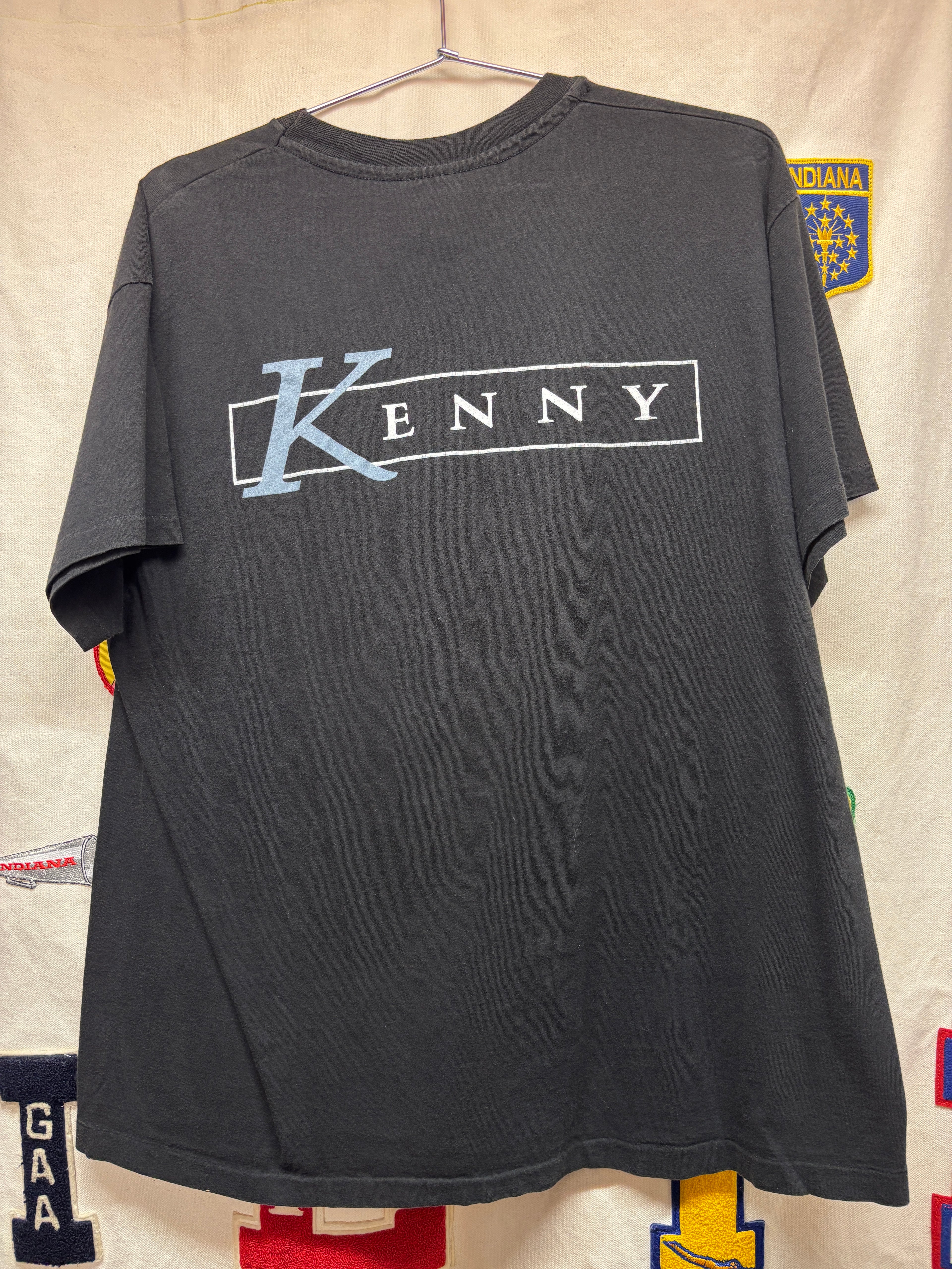 Vtg Kenny Rogers Big Face Country Music T-Shirt: XL