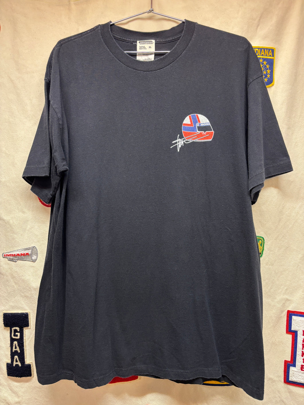 Vtg Honda Valvoline Racing Indy Car T-Shirt: XL