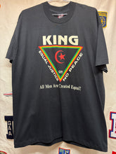 Load image into Gallery viewer, Vtg Equal Rights Black Israelites Fraternity Shirt: XL
