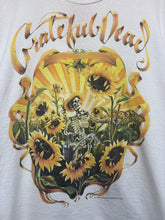 Load image into Gallery viewer, Vintage Grateful Dead 1994 Sunflower Skelton Summer Tour White T-Shirt: Large
