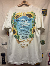 Load image into Gallery viewer, Vintage Grateful Dead 1994 Sunflower Skelton Summer Tour White T-Shirt: Large
