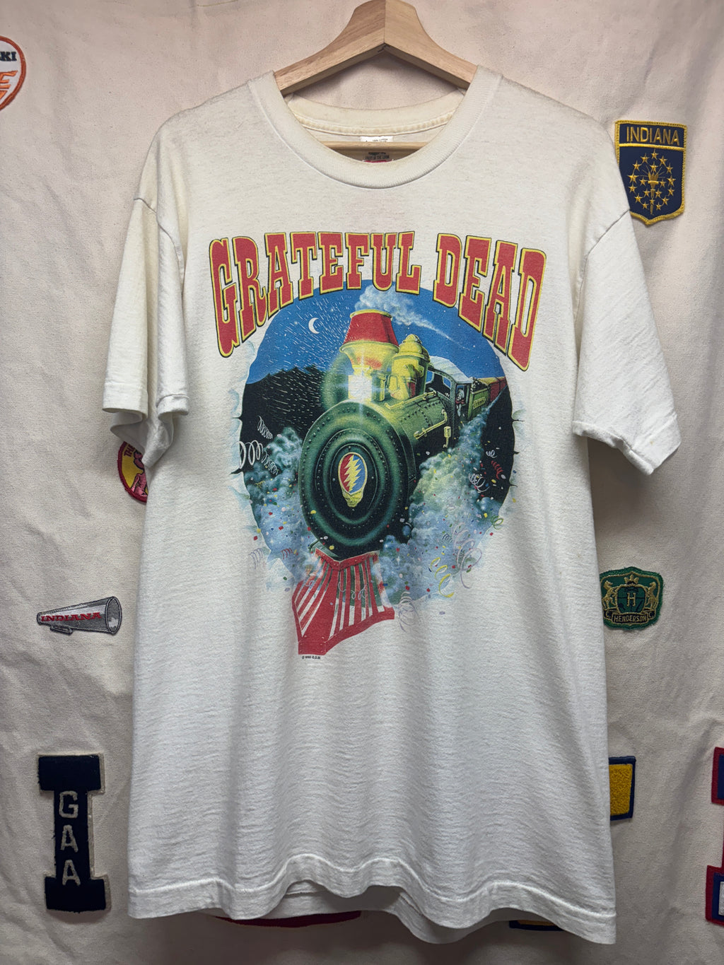 Vtg Grateful Dead Train Summer Tour 95 Concert T-Shirt: L