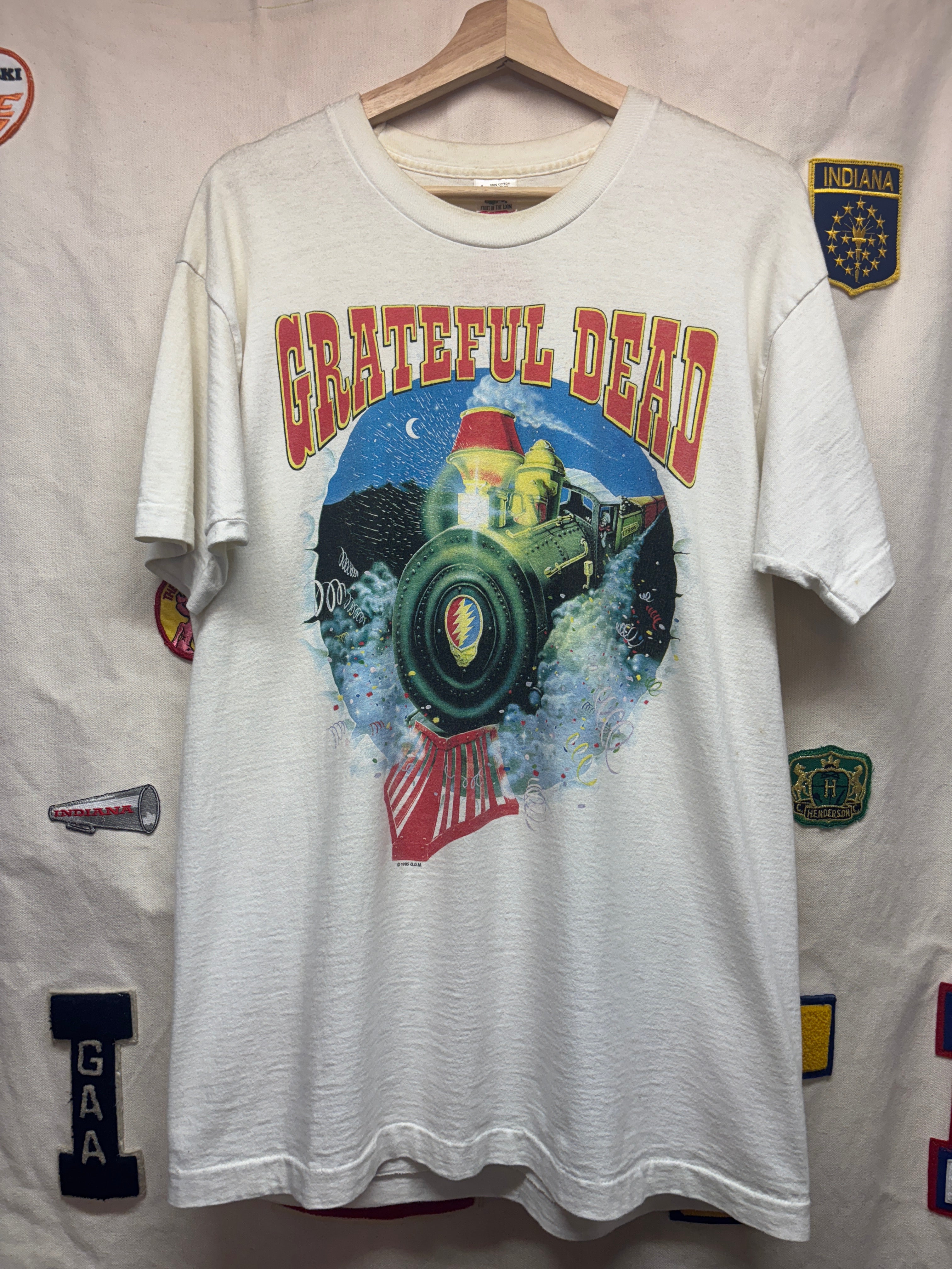 Vtg Grateful Dead Train Summer Tour 95 Concert T-Shirt: L