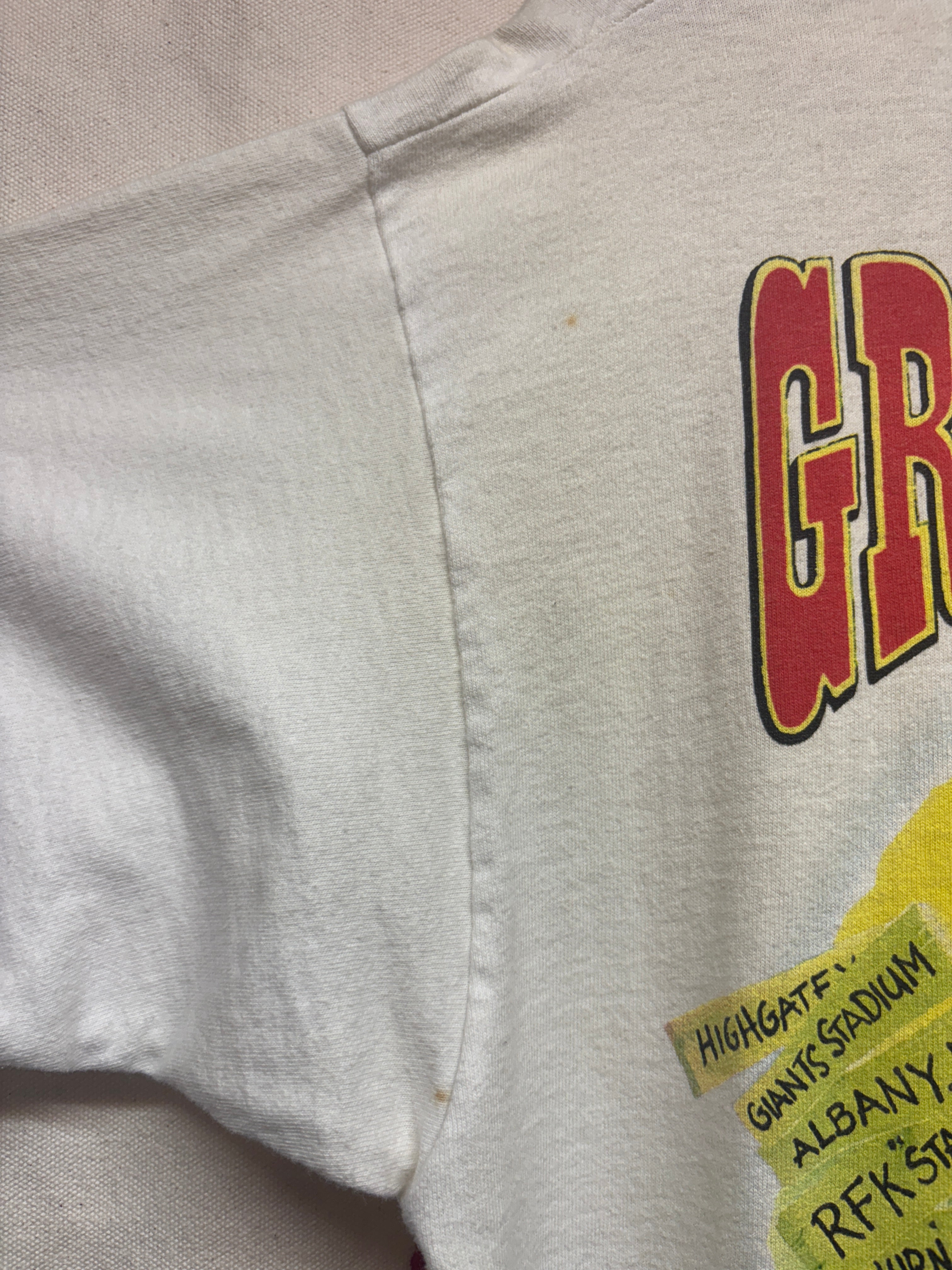 Vtg Grateful Dead Train Summer Tour 95 Concert T-Shirt: L