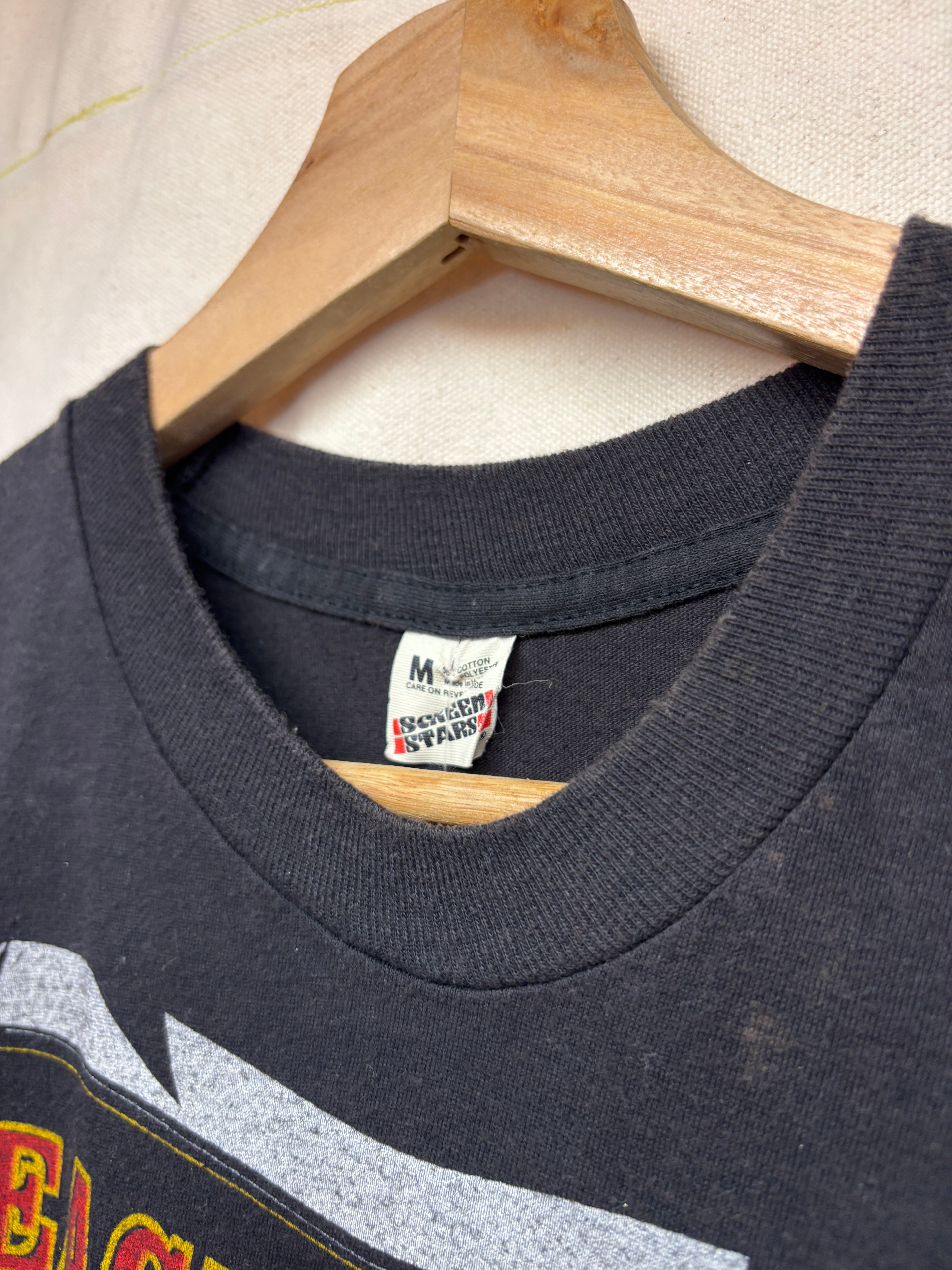 Vtg Megadeth Peace Sells Skull Metal Band Cutoff T-Shirt: M