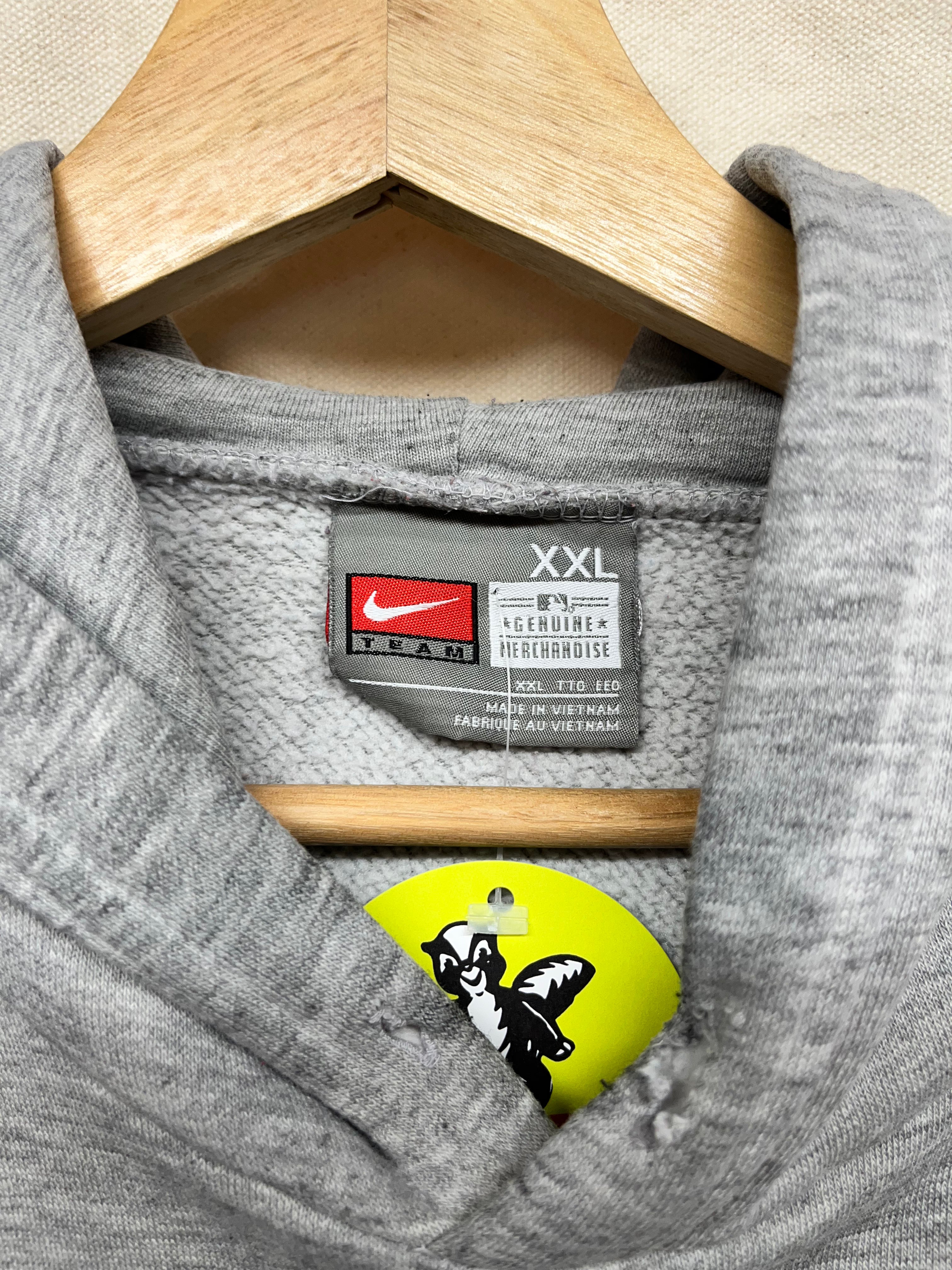 Vintage Chicago White Sox MLB Nike Center Swoosh Hoodie Sweatshirt: XXL