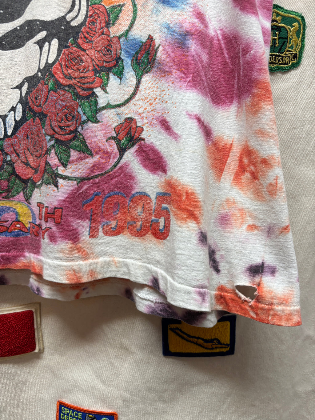 Vtg Grateful Dead 30 Year Anniversary Summer 95 Tour T-Shirt: L