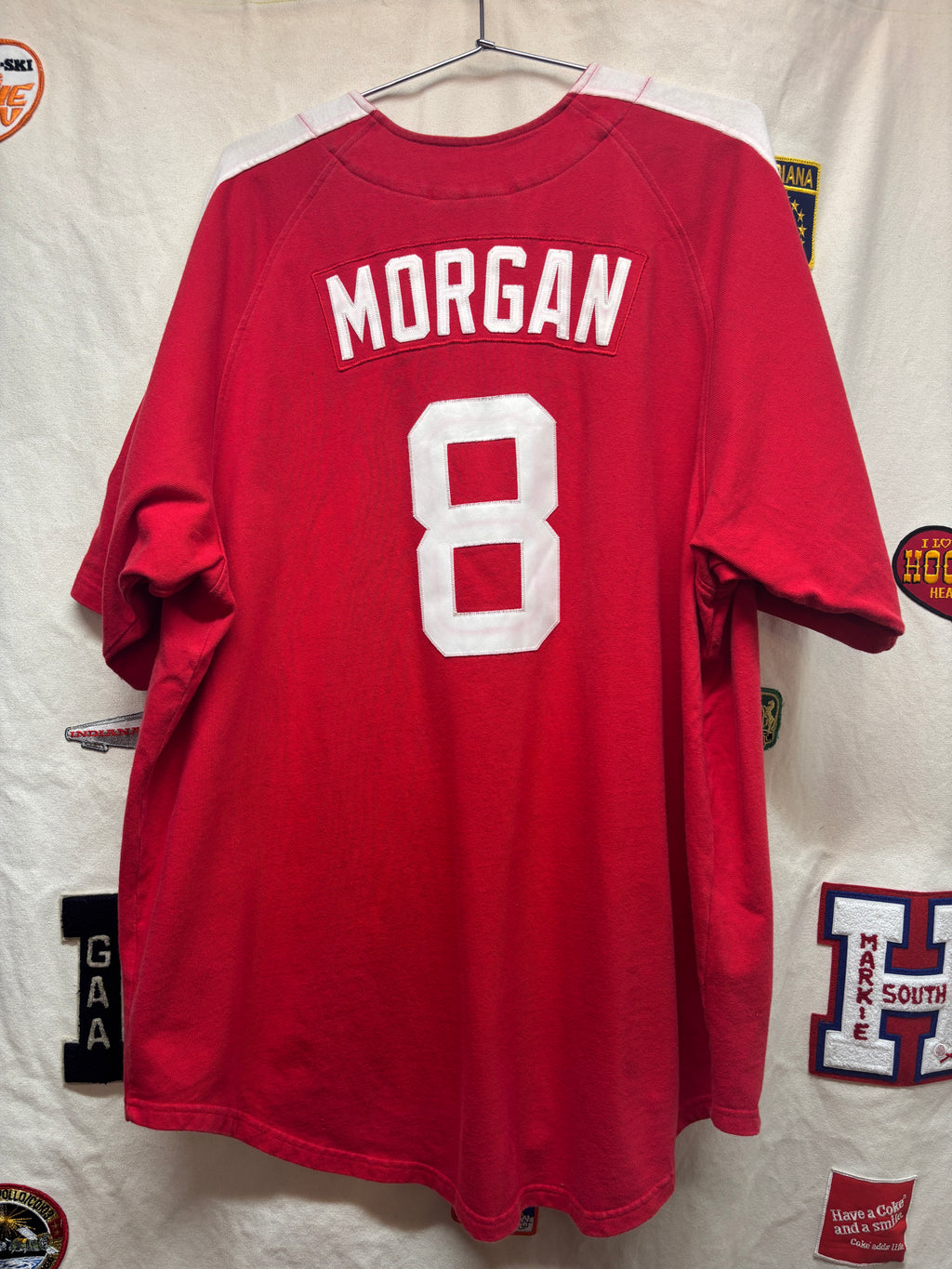 Vtg Cincinnati Reds Joe Morgan Team Nike Baseball Jersey: L