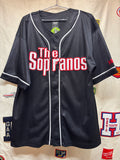 Vtg The Sopranos HBO TV Show Baseball Jersey: L