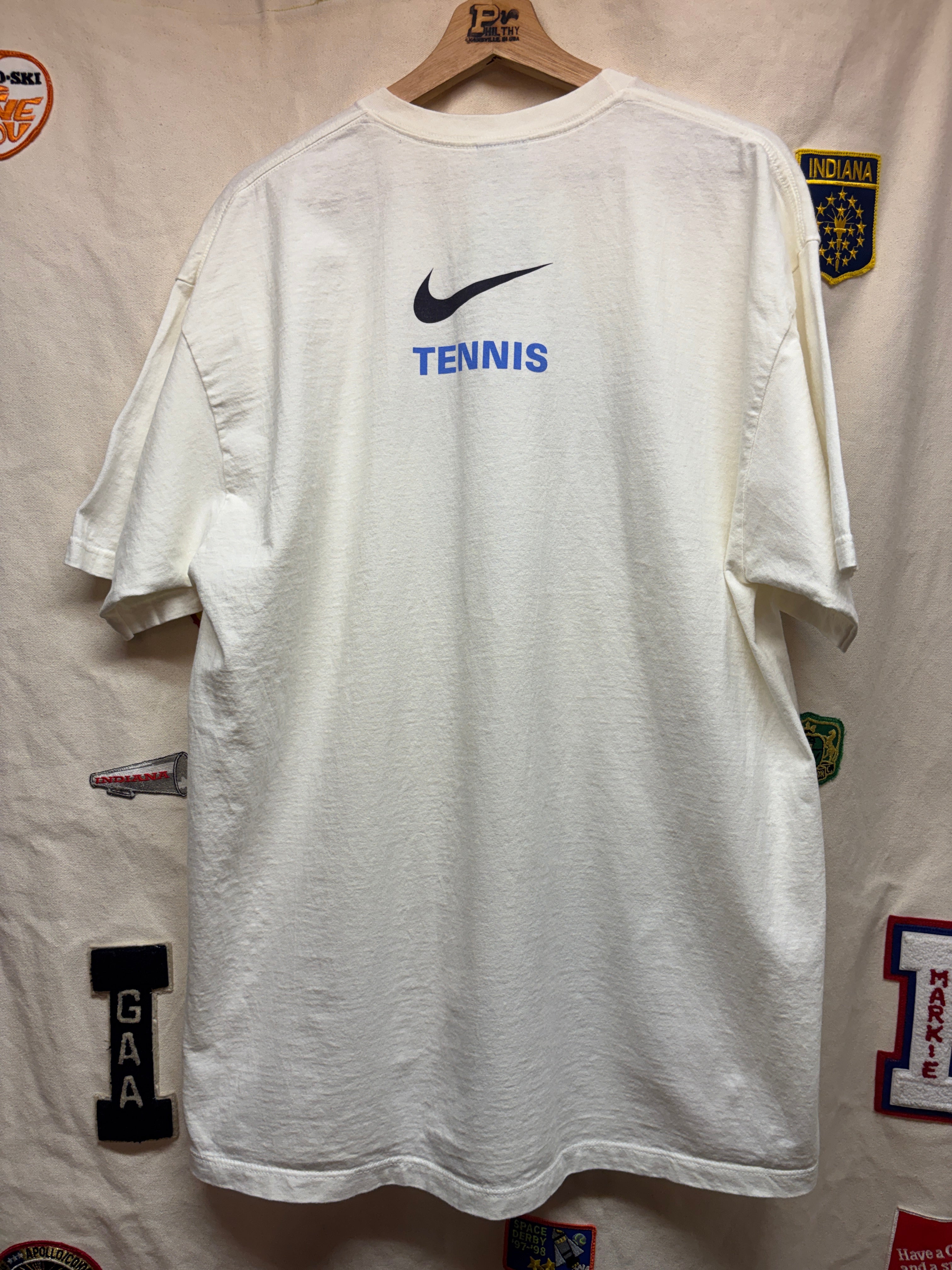 Vtg Nike Tennis Camp T-shirt: L